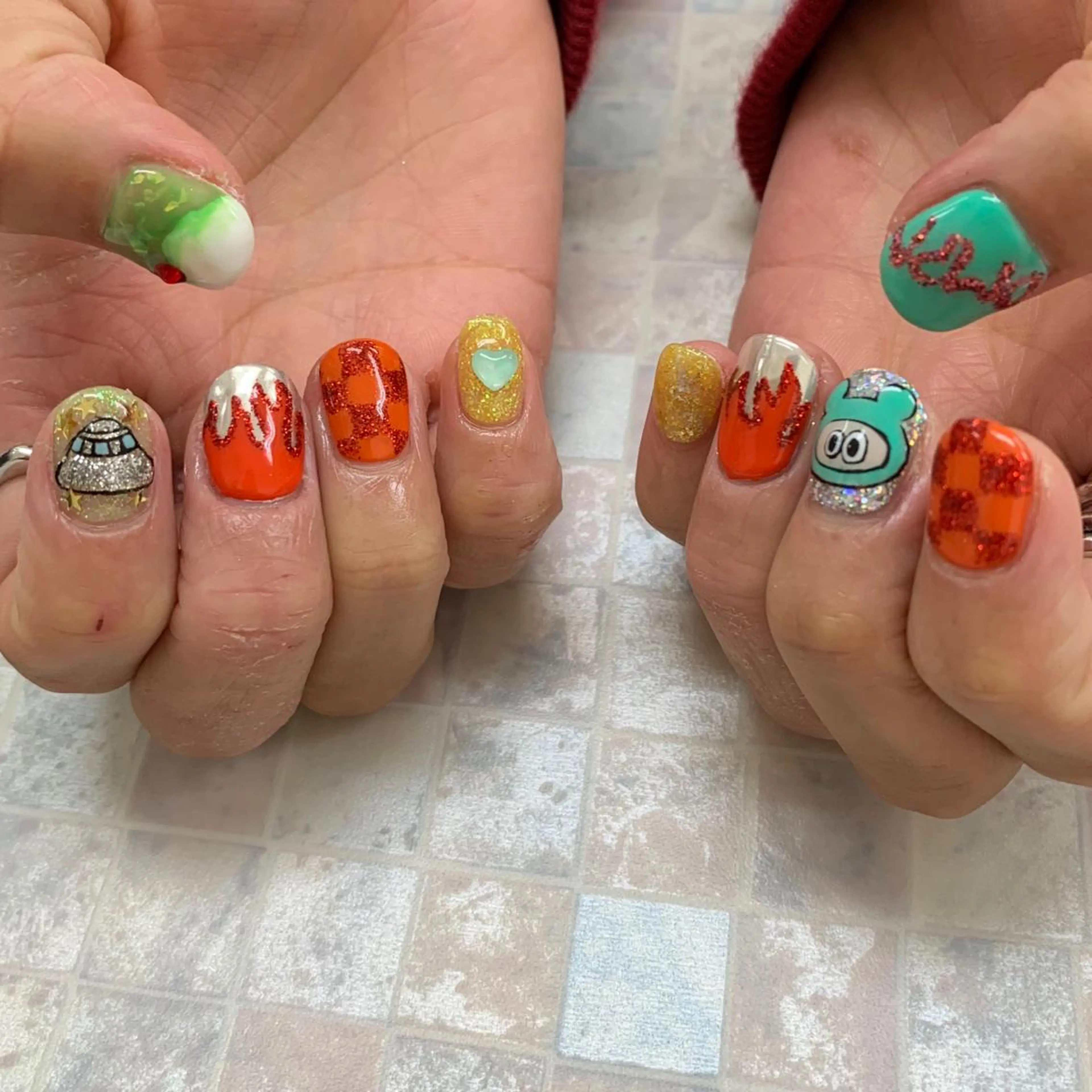 ネイル ハンドネイル 五十嵐 美智のネイルデザイン