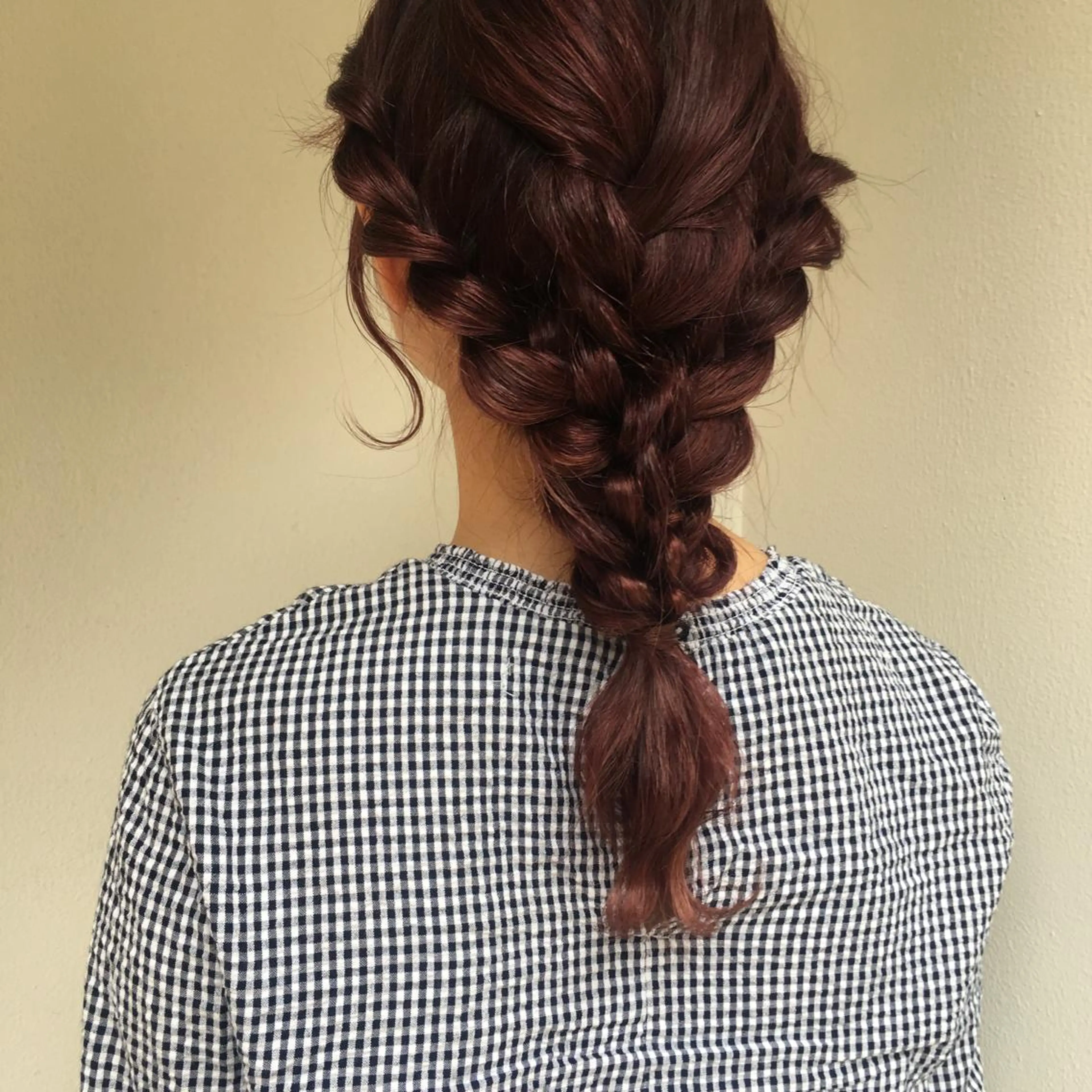 セミロング カラー ヘアアレンジ BRUNTJET所属・MAEDA MADOKAのヘアスタイル