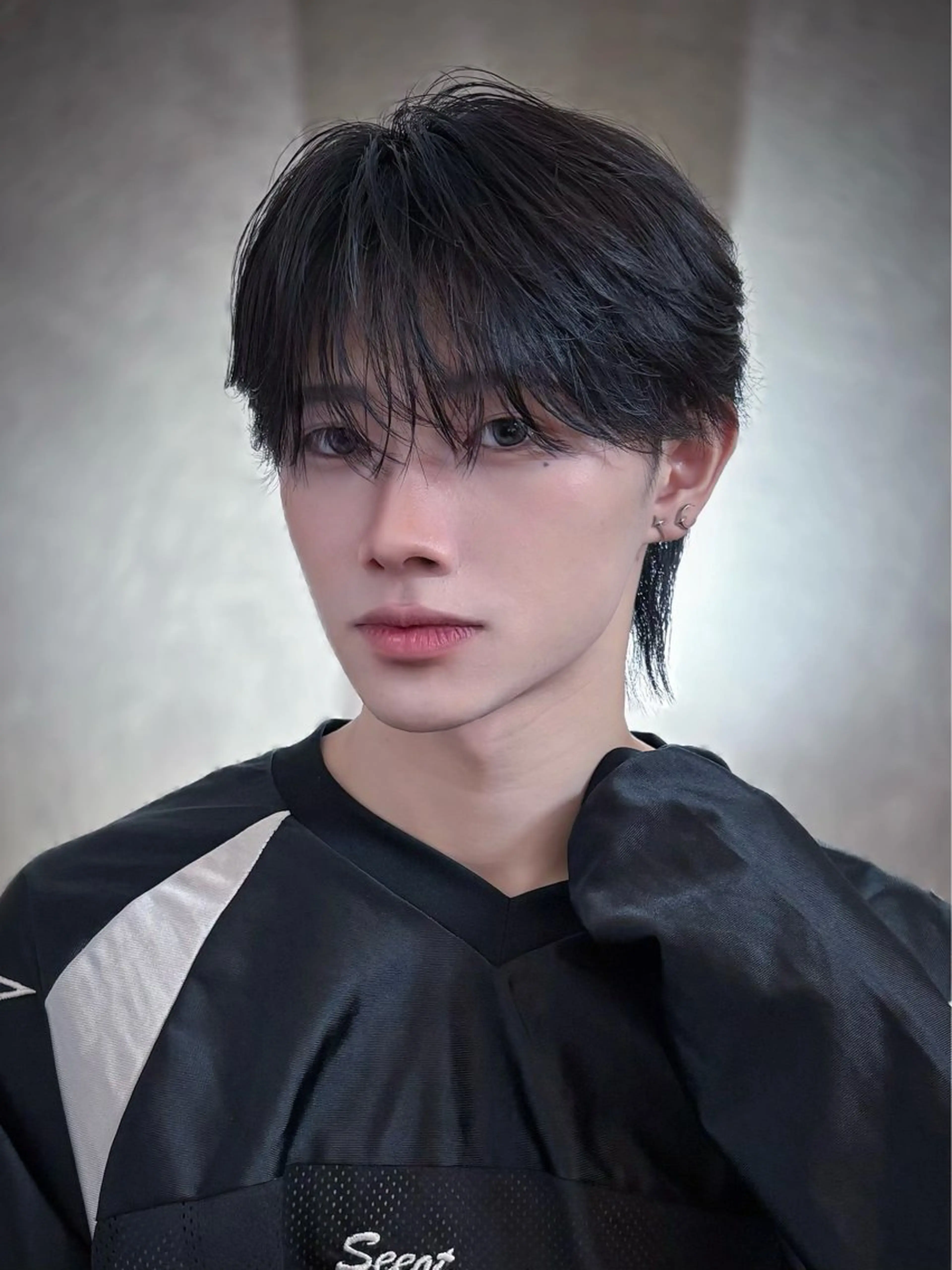 ショート パーマ メンズ メンズブリーチ フェザーパーマ メンズメッシュ マッシュ メンズパーマ カット パーマ トリートメント k.e.y銀座店所属・安藤幹人 メンズカット/パーマのヘアスタイル