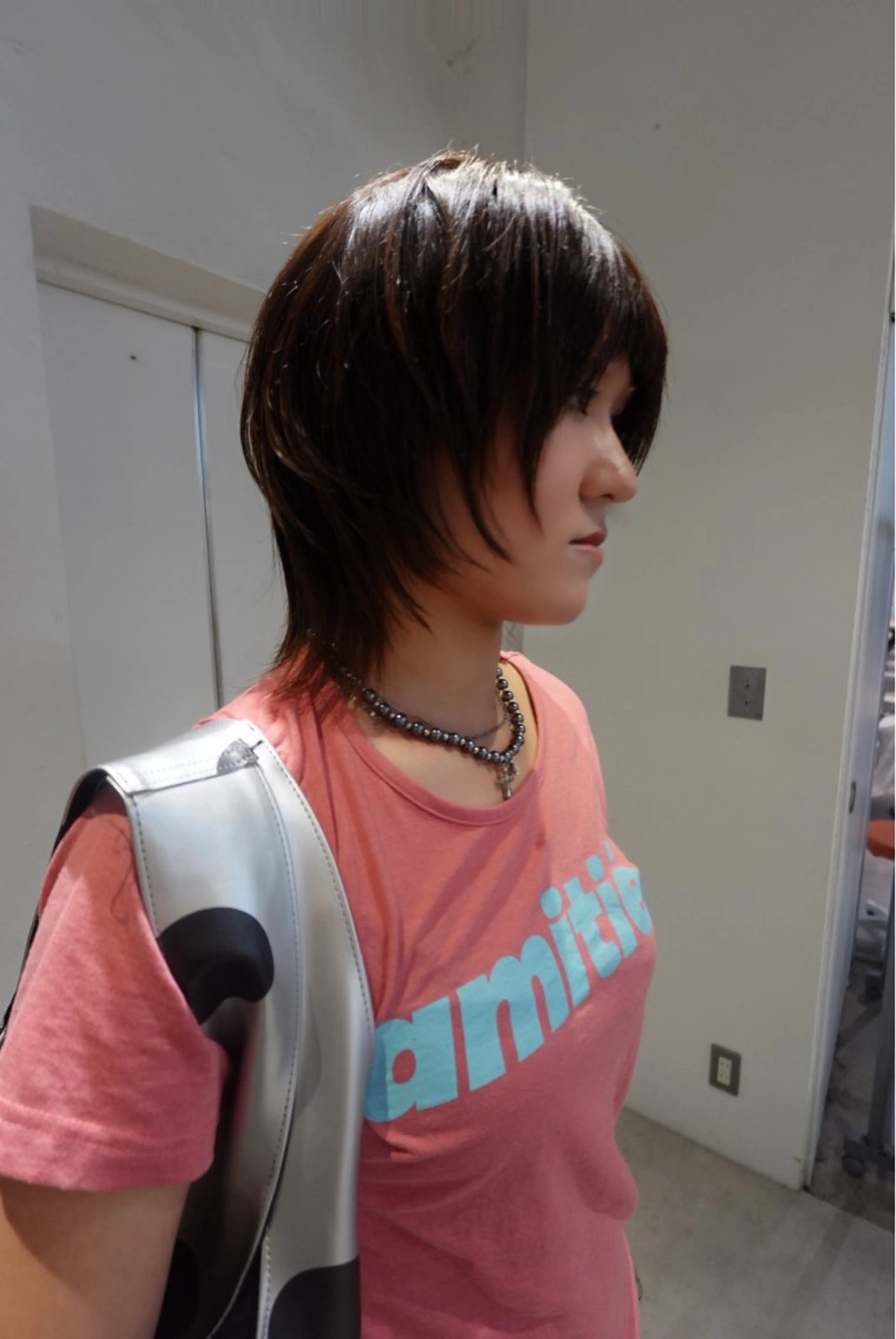 ショート カット ハッシュレイヤー/ ハイトーン/senaのヘアスタイル