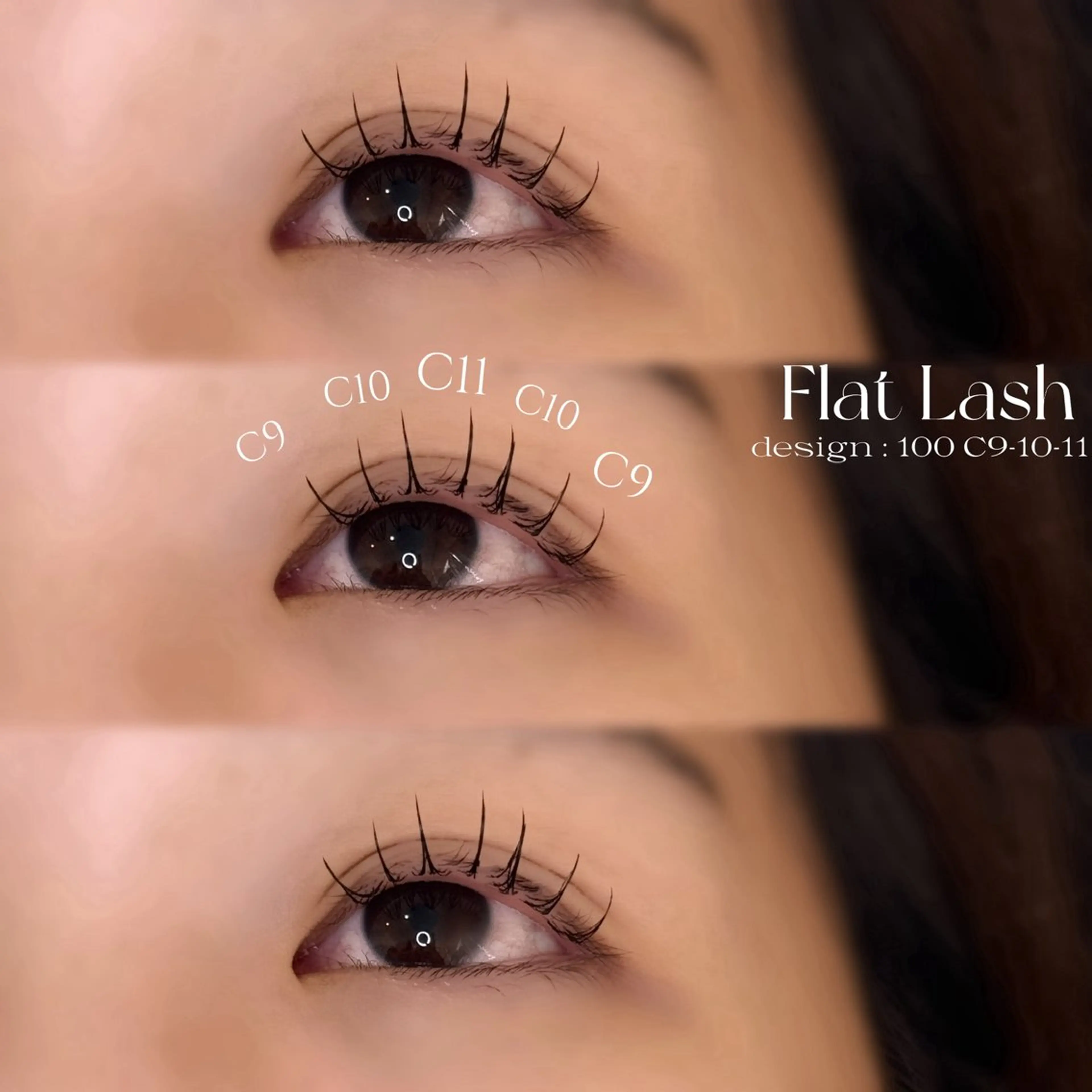 マツエク・マツパ Mahalo所属・Mahalo 外前田のマツエク・マツパデザイン