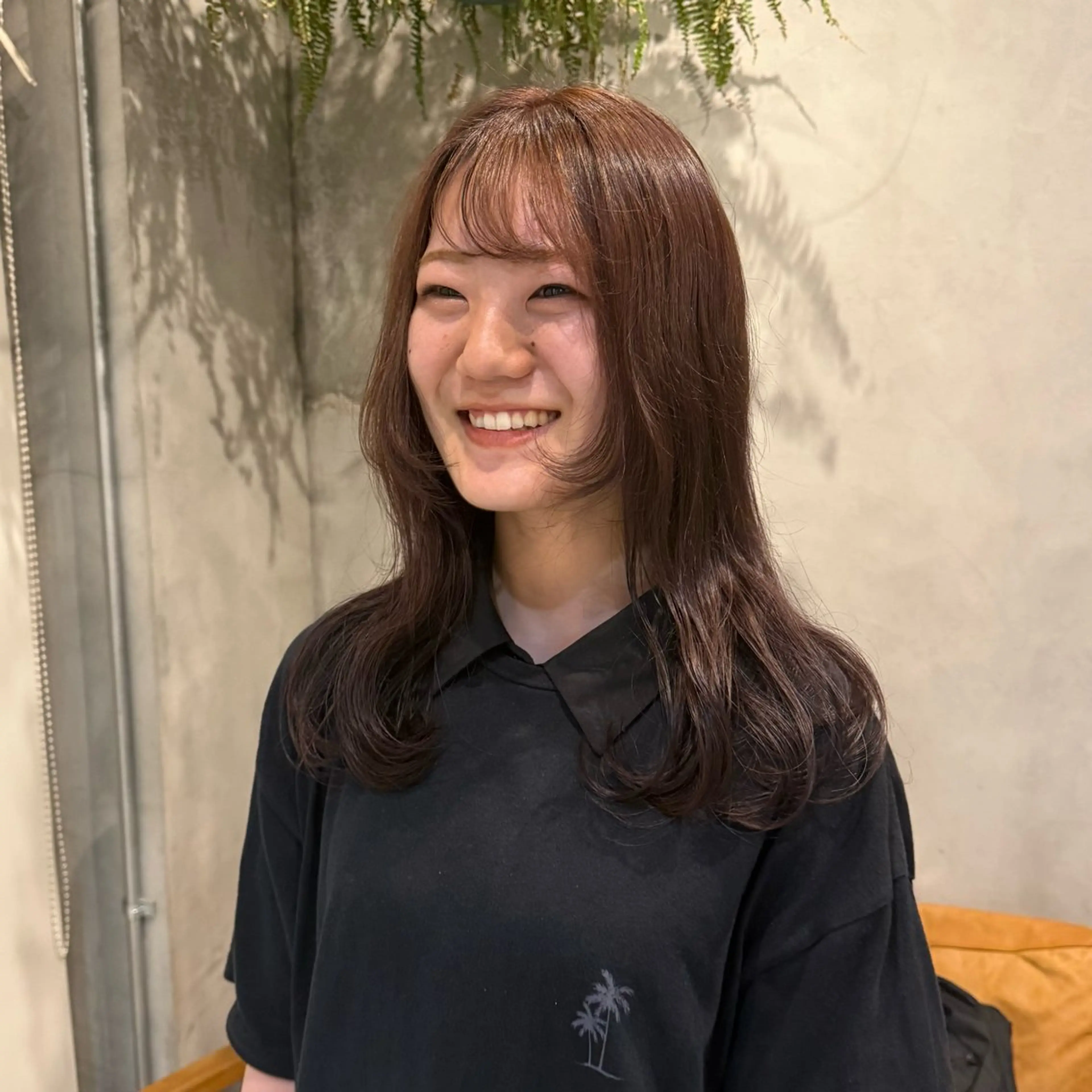 ロング カラー ブラウンカラー ラベンダーカラー ピンクカラー ピンクラベンダー 木村 咲良のヘアスタイル