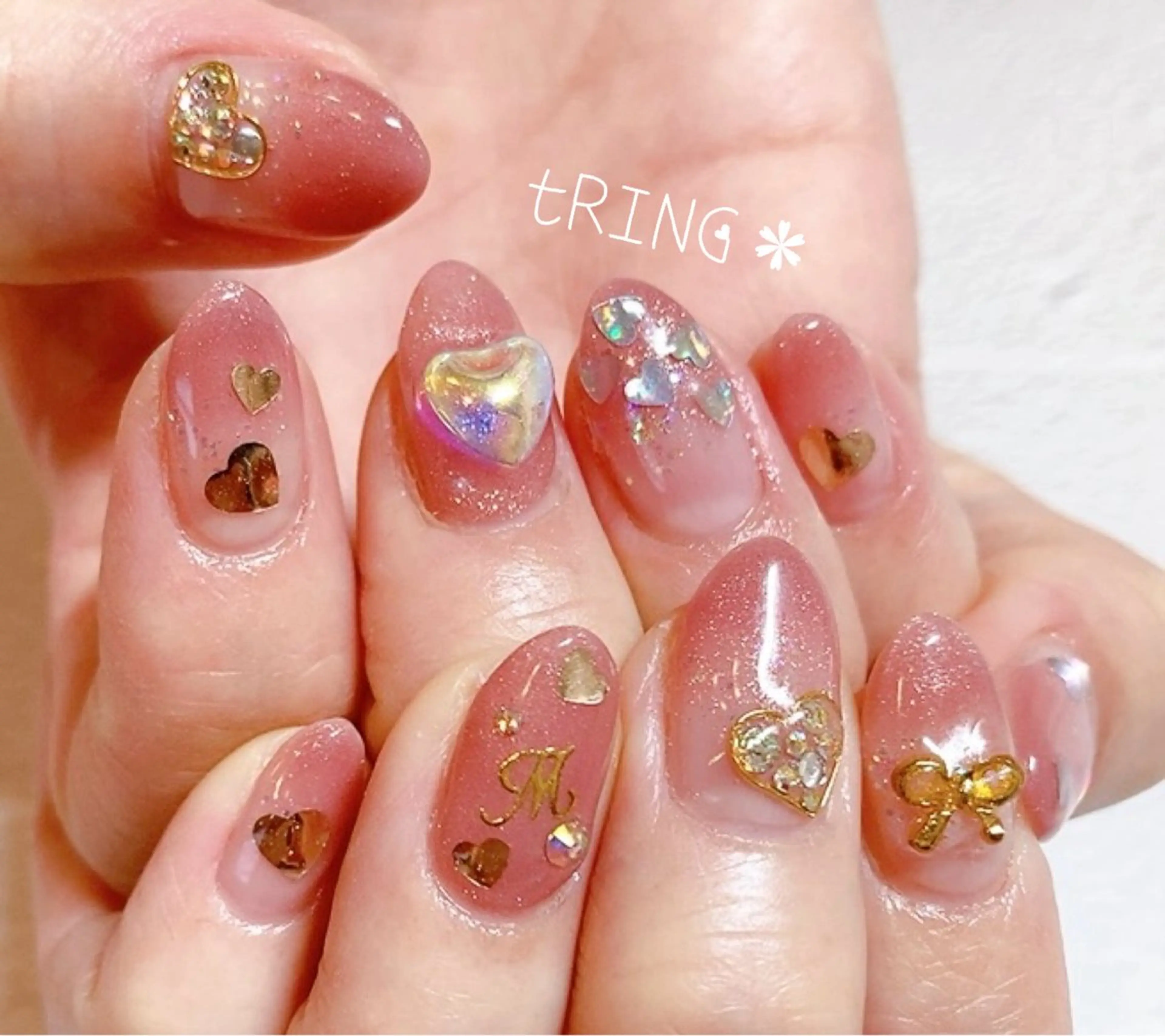 ネイル ハンドネイル tRING* しいの木台のネイルデザイン