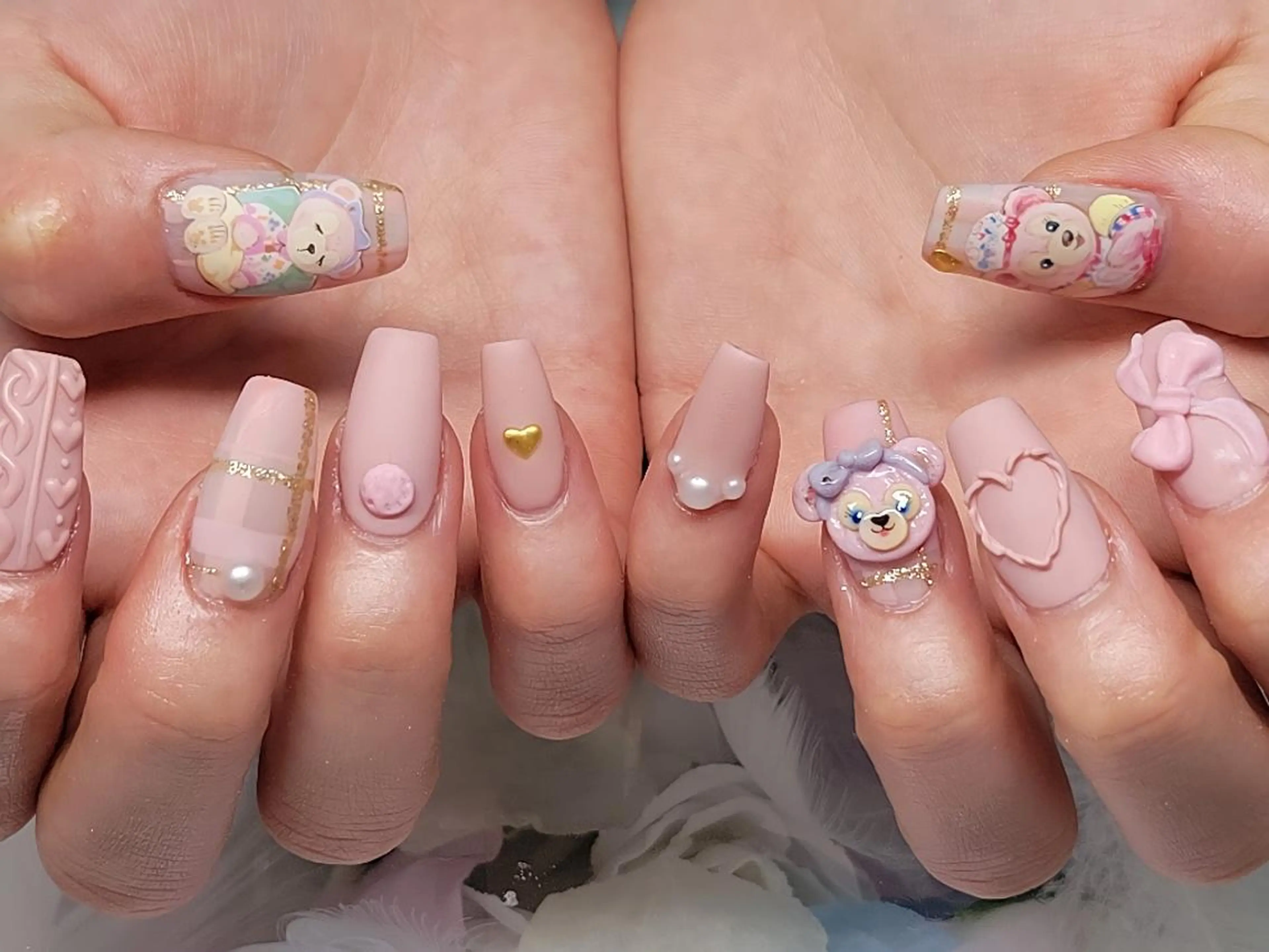 ネイル アートネイル ジェルネイル おで@ oderi_nailのネイルデザイン