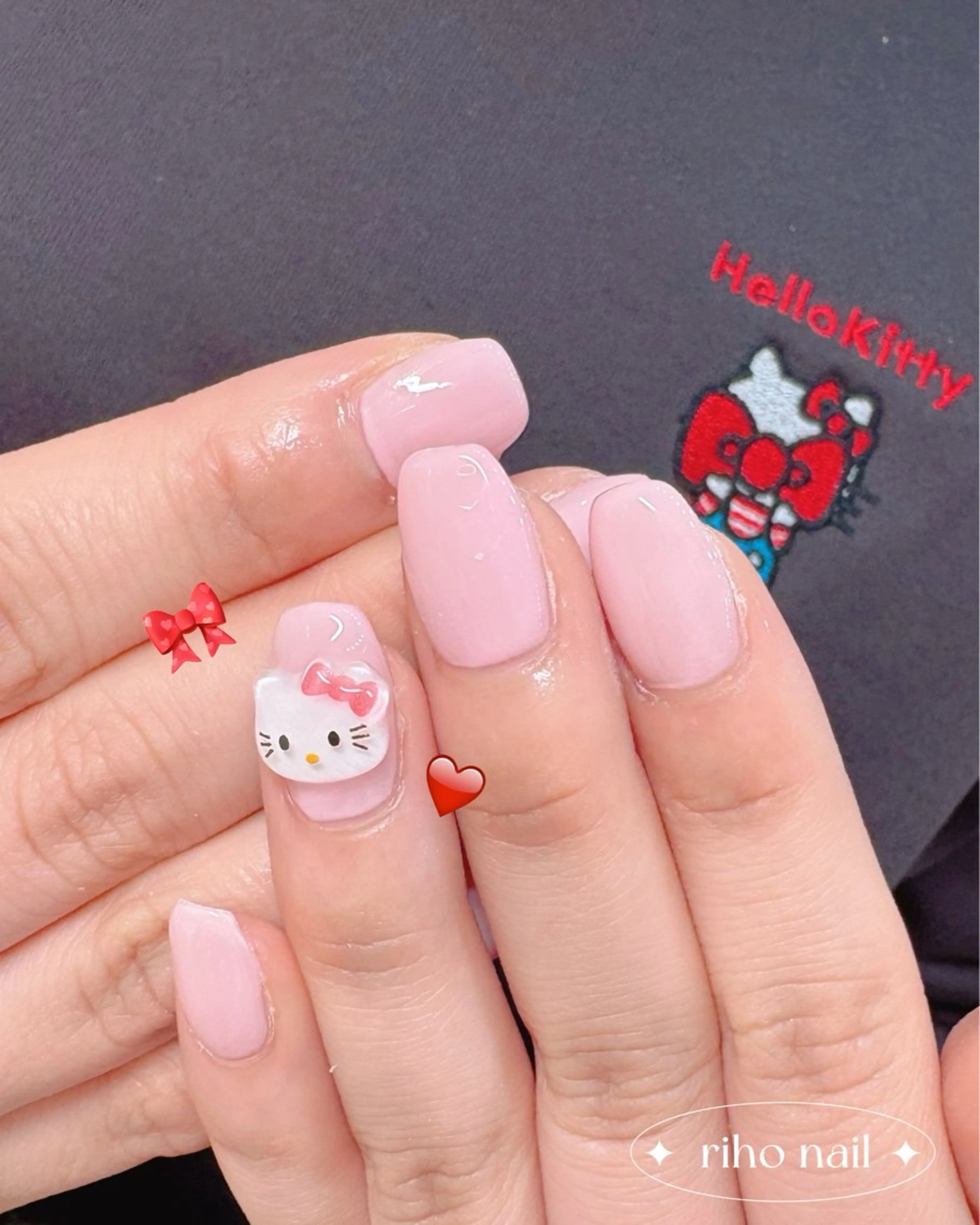 ネイル ハンドネイル THE BALM Rihoのネイルデザイン