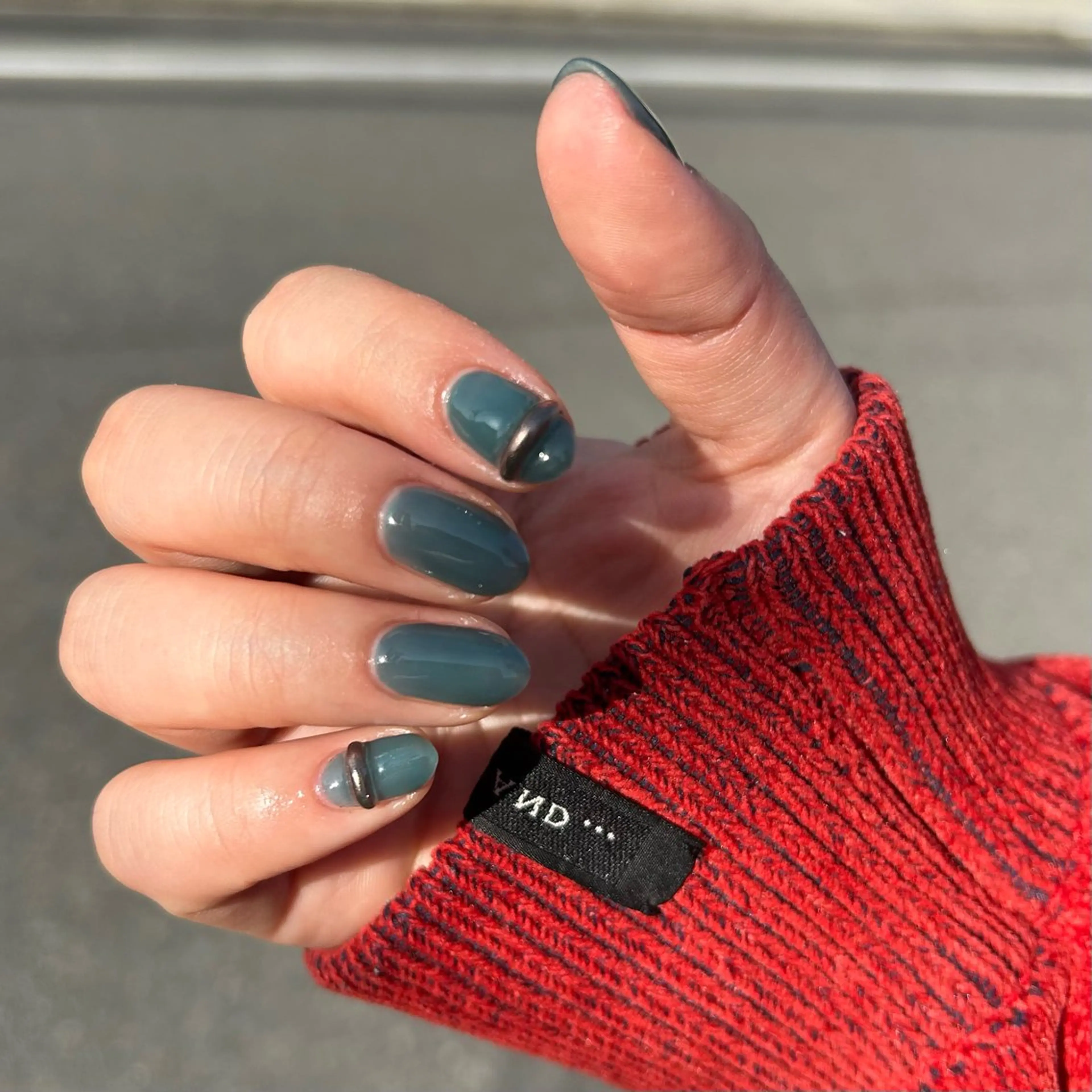 【ハンド💅✨/アート２本】リングネイル💍カラー選択OK（オフあり）の写真