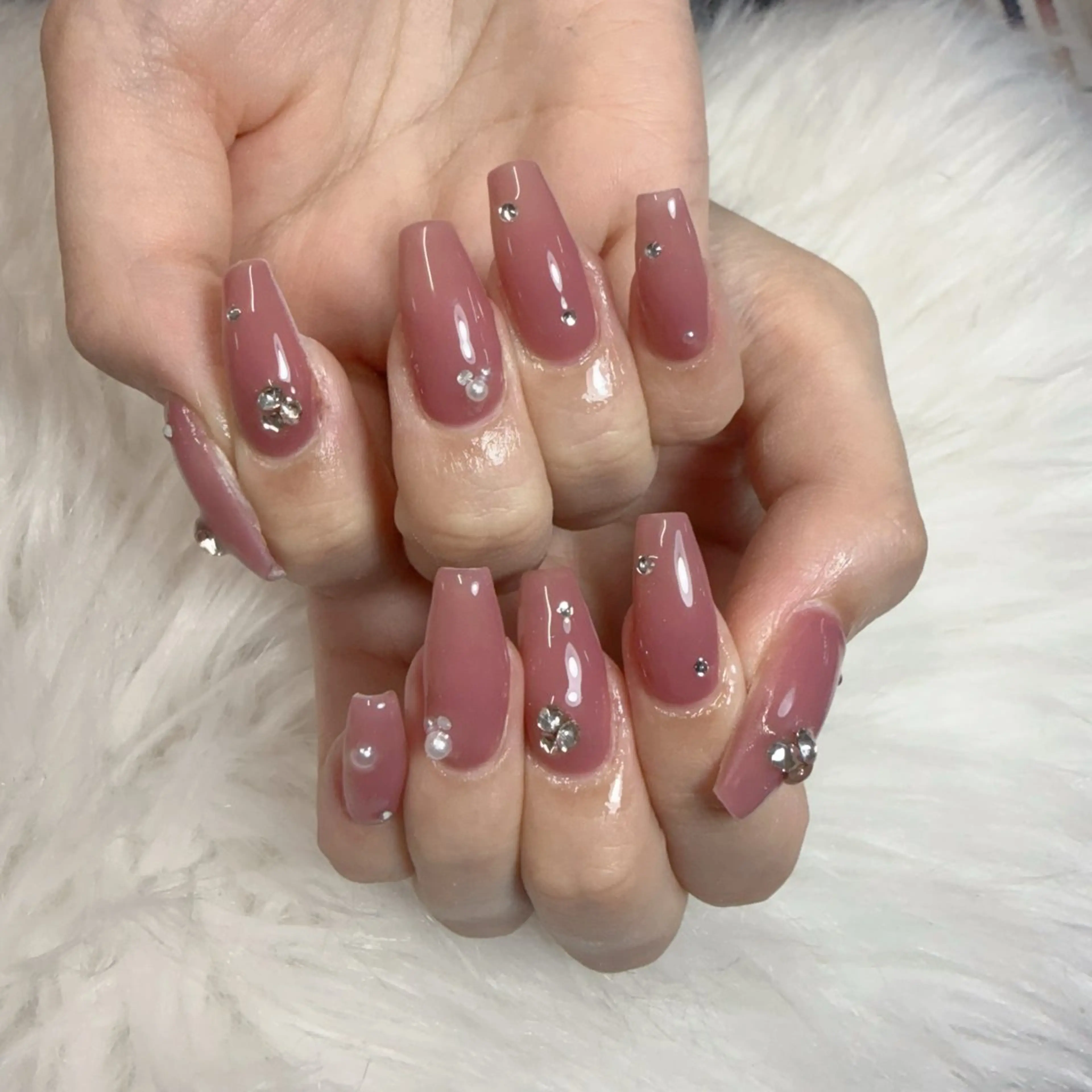 ネイル ハンドネイル 🧸yuki🍯 パラジェル取扱店🐝のネイルデザイン