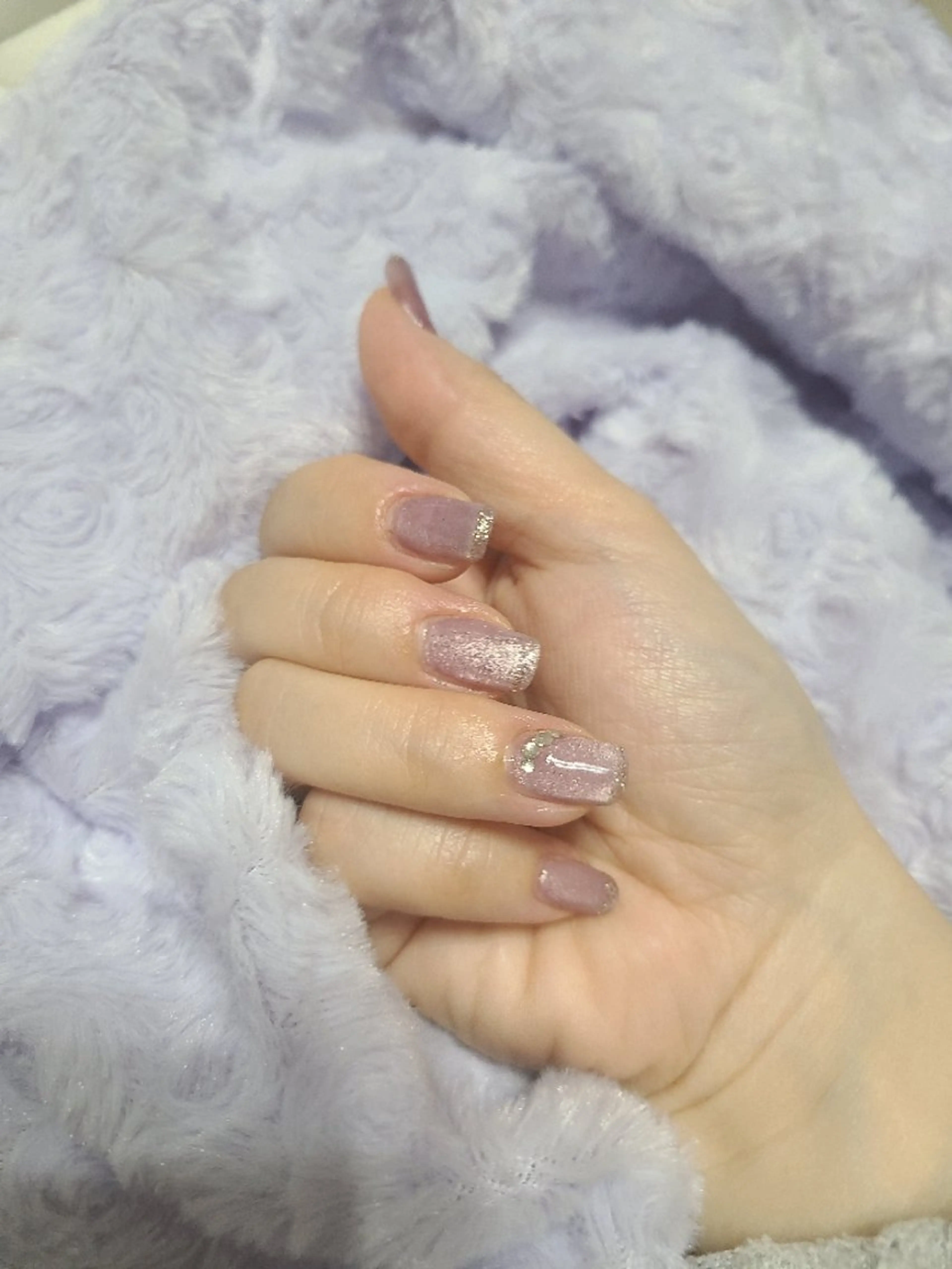 ネイル マグネットネイル ハンドネイル Nailsalon Bella Lunaのネイルデザイン