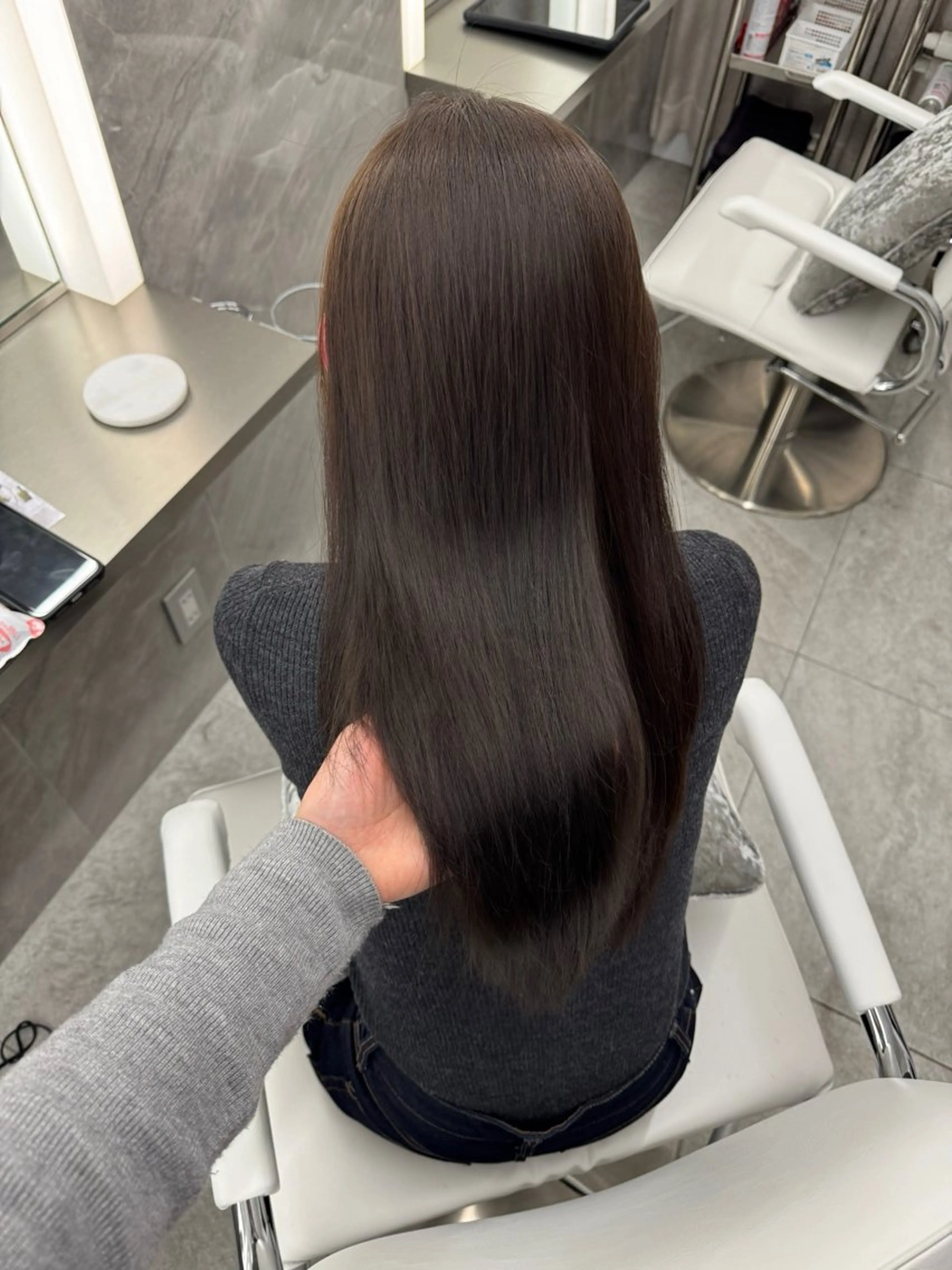 ロング ヘアカラー ニュアンスパーマ/ メンズヘア/lisaのヘアスタイル