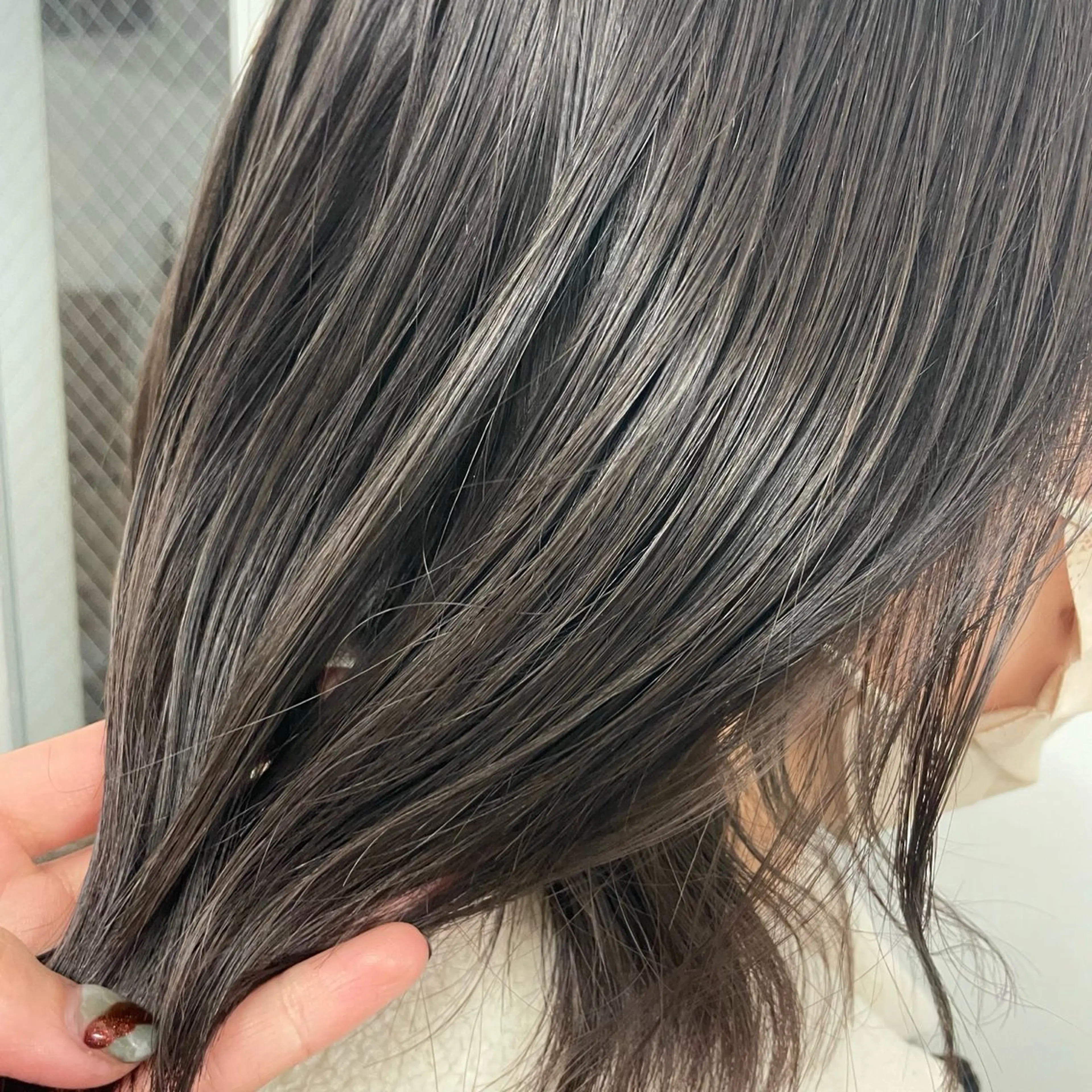 ミディアム ナギ『kii』 福岡美容室🇰🇷のヘアスタイル