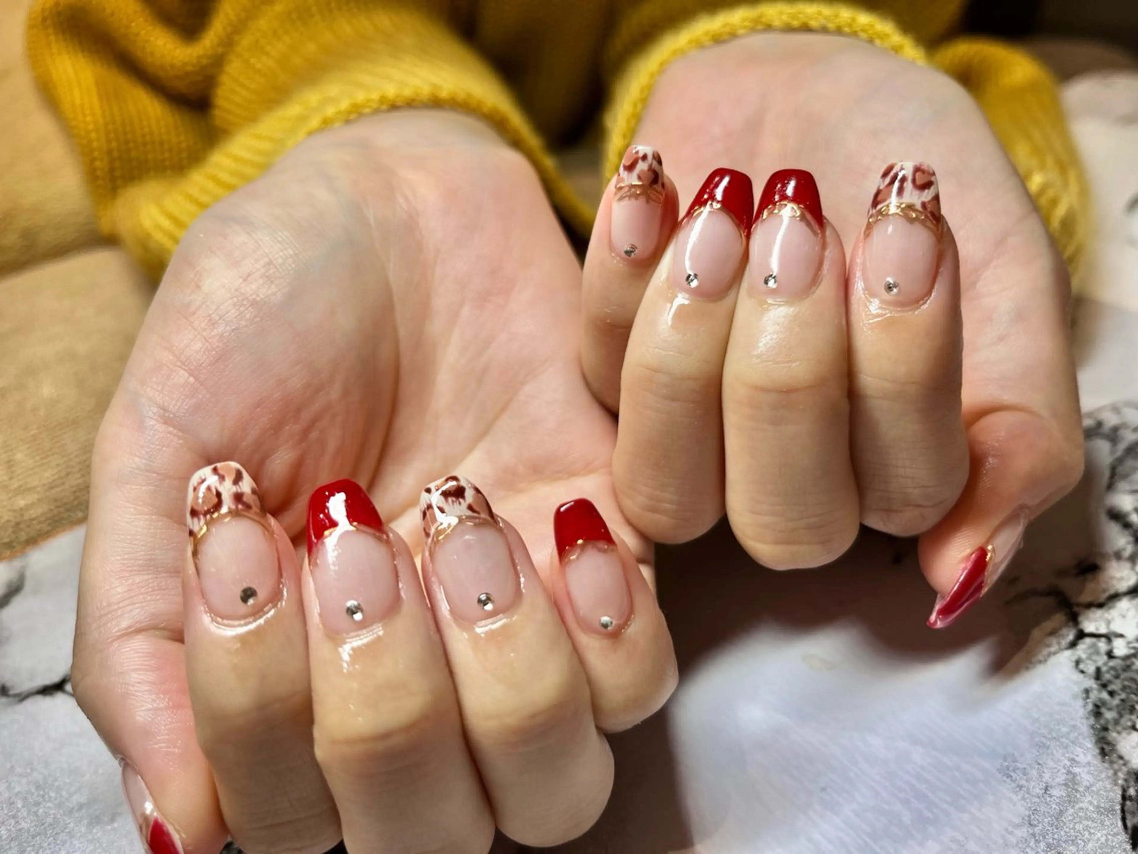 ネイル フラッシュネイル フットネイル ジェルネイル ラメ(グリッター) ラメグラデーション ハンドネイル beautysalonLino所属・ネイルサロン ⭐︎Linoのその他イメージ