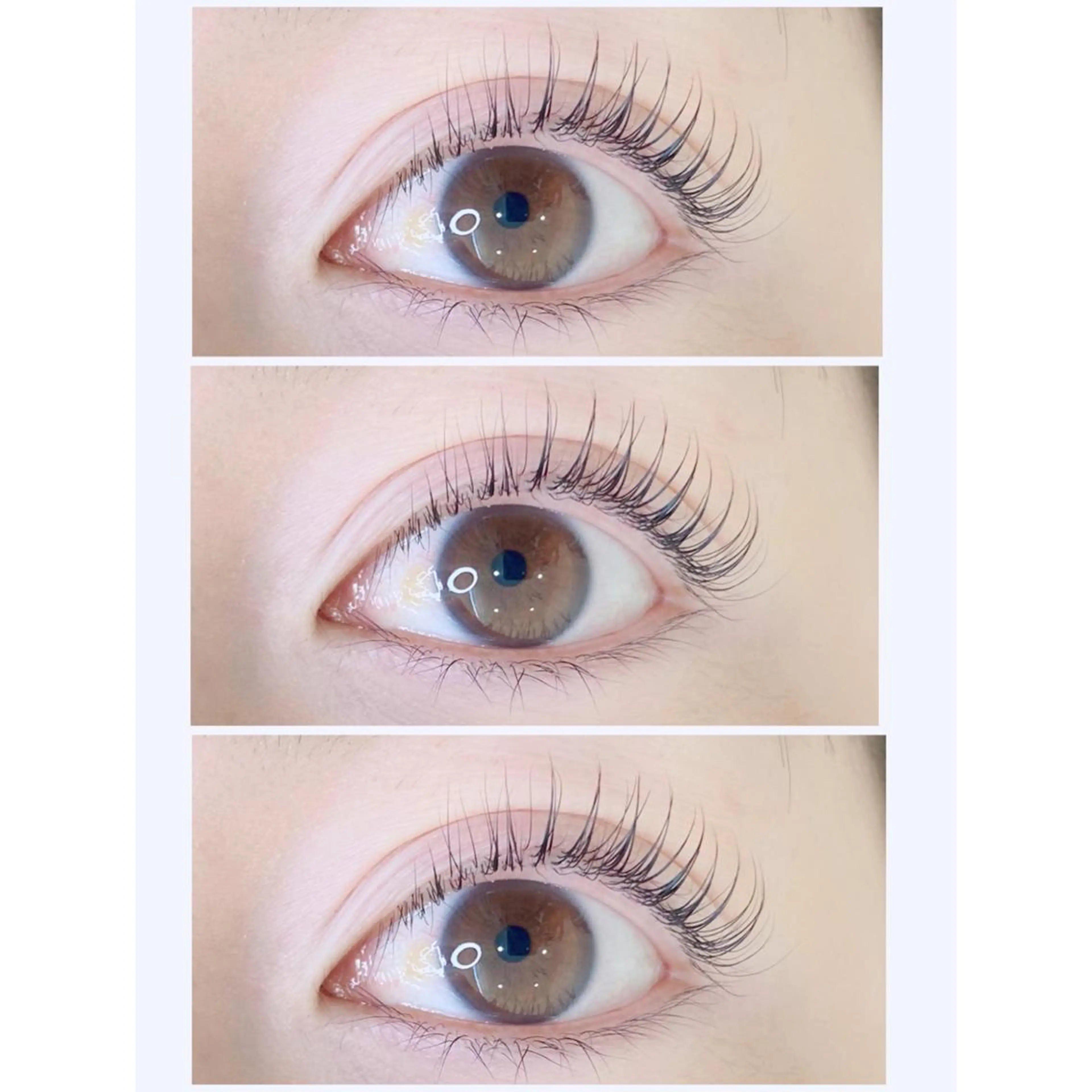 立ち上がりカールの写真