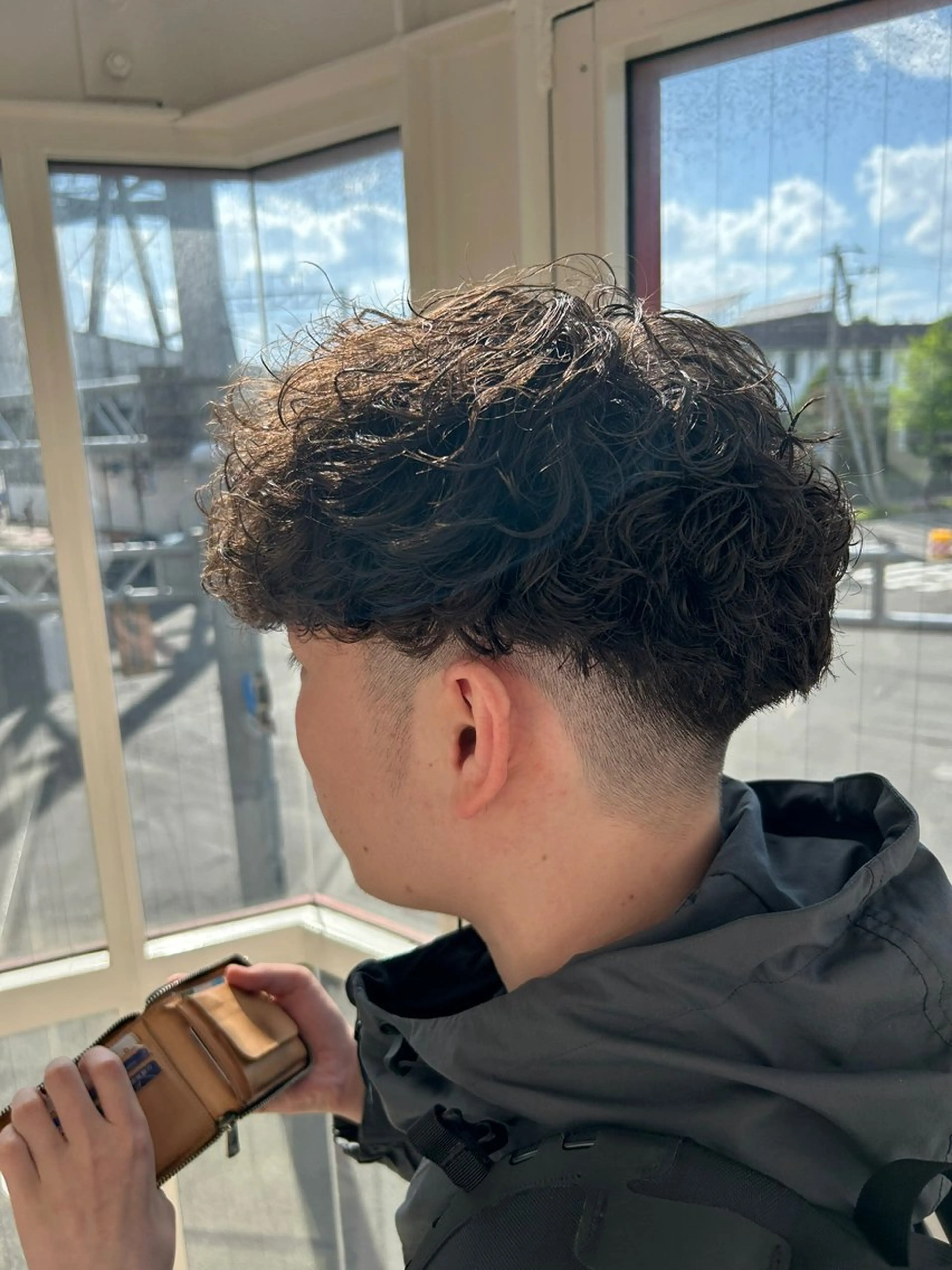 パーマ メンズ メンズパーマ スペインカール カット パーマ トリートメント yori所属・メンズパーマ/メンズ カット/たばたよしきのヘアスタイル