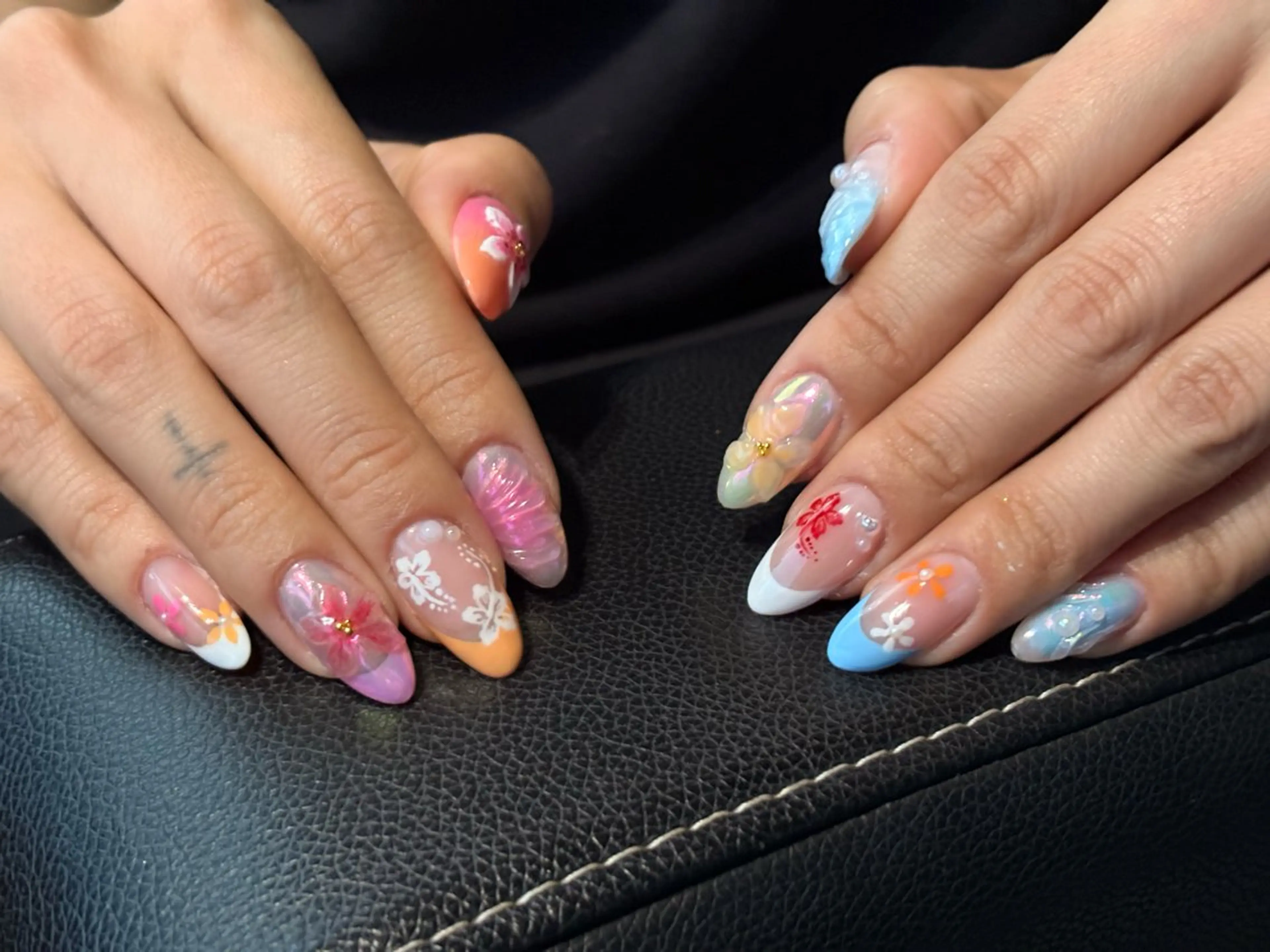 ネイル アートネイル フレンチネイル ハンドネイル nail_Milly所属・nail_ Millyのネイルデザイン