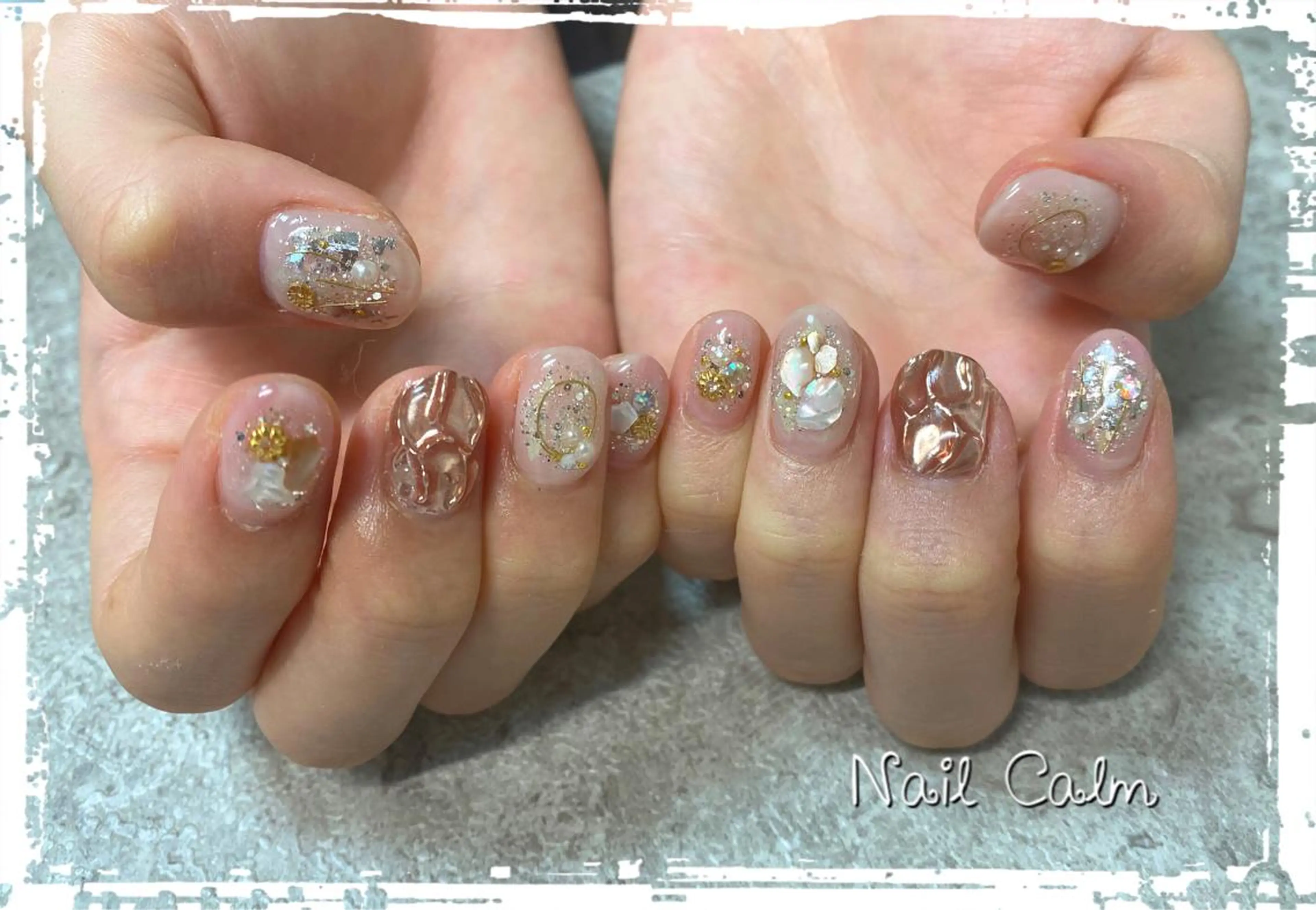 ネイル ハンドネイル Nail Calm所属・プライベートサロン Calmのネイルデザイン