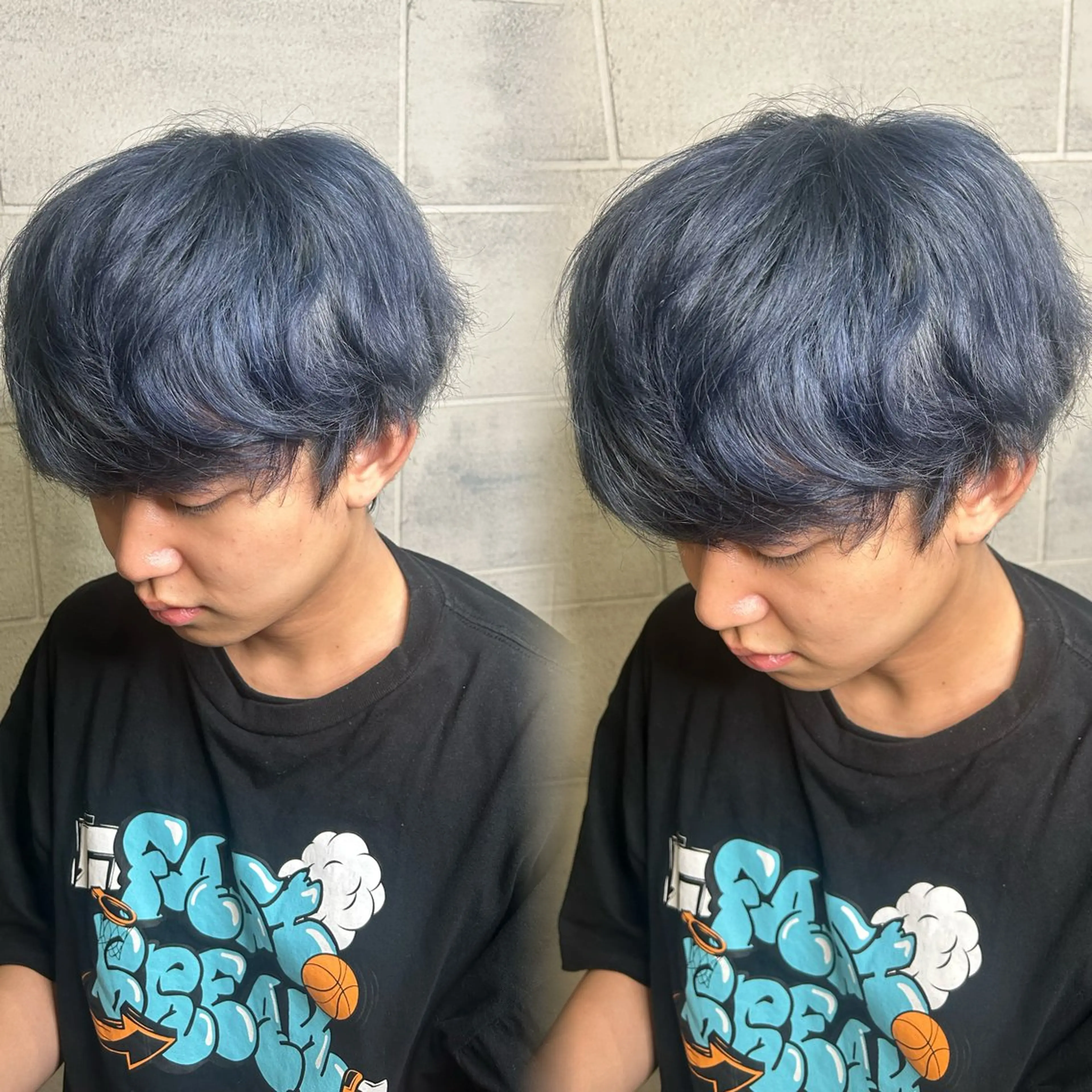 【透明感ダブルカラー】ケアブリーチ＋艶トリートメント🪄︎︎の写真