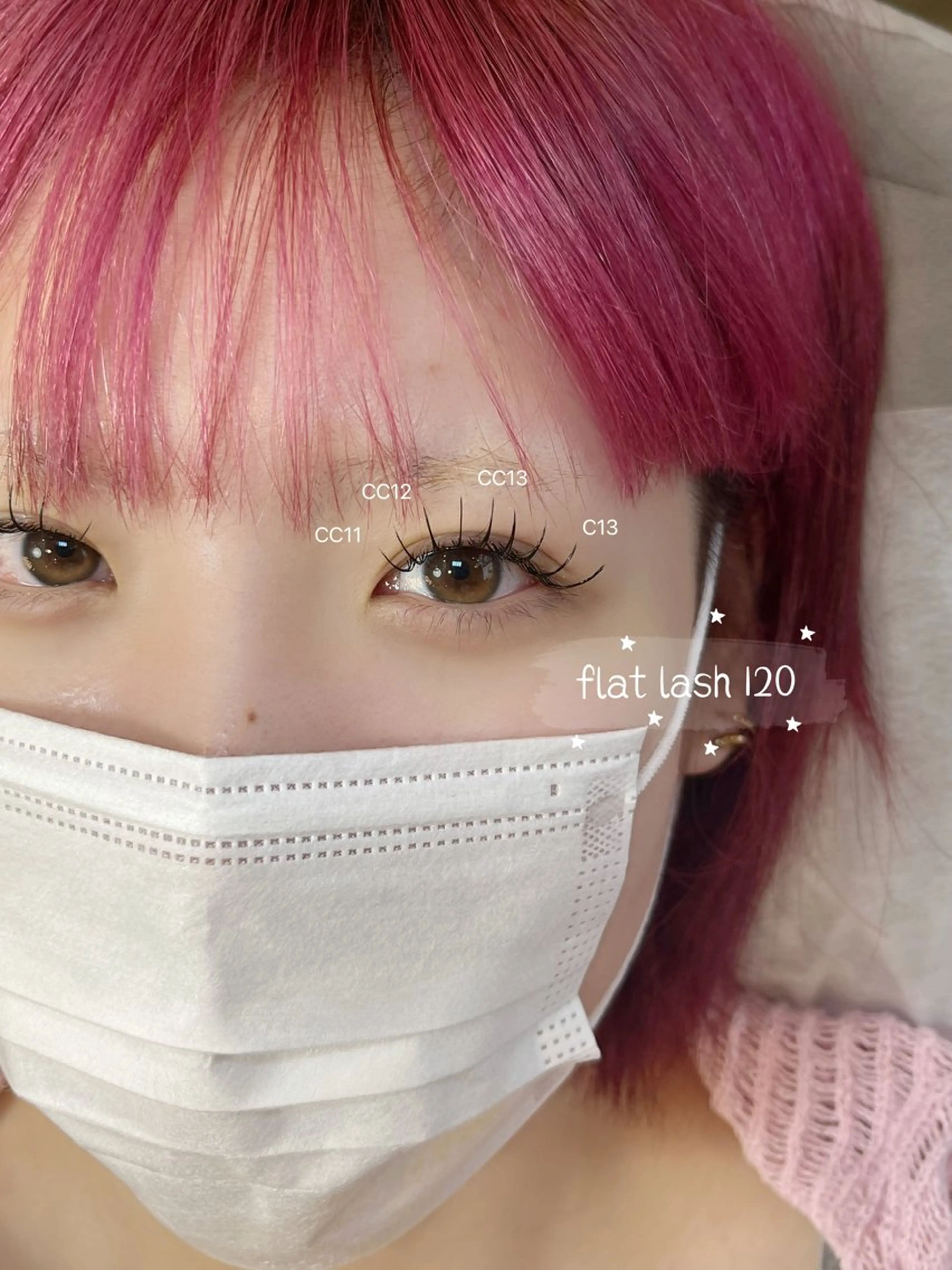 マツエク・マツパ 🩵wao_ norimi🦦ꕀのマツエク・マツパデザイン