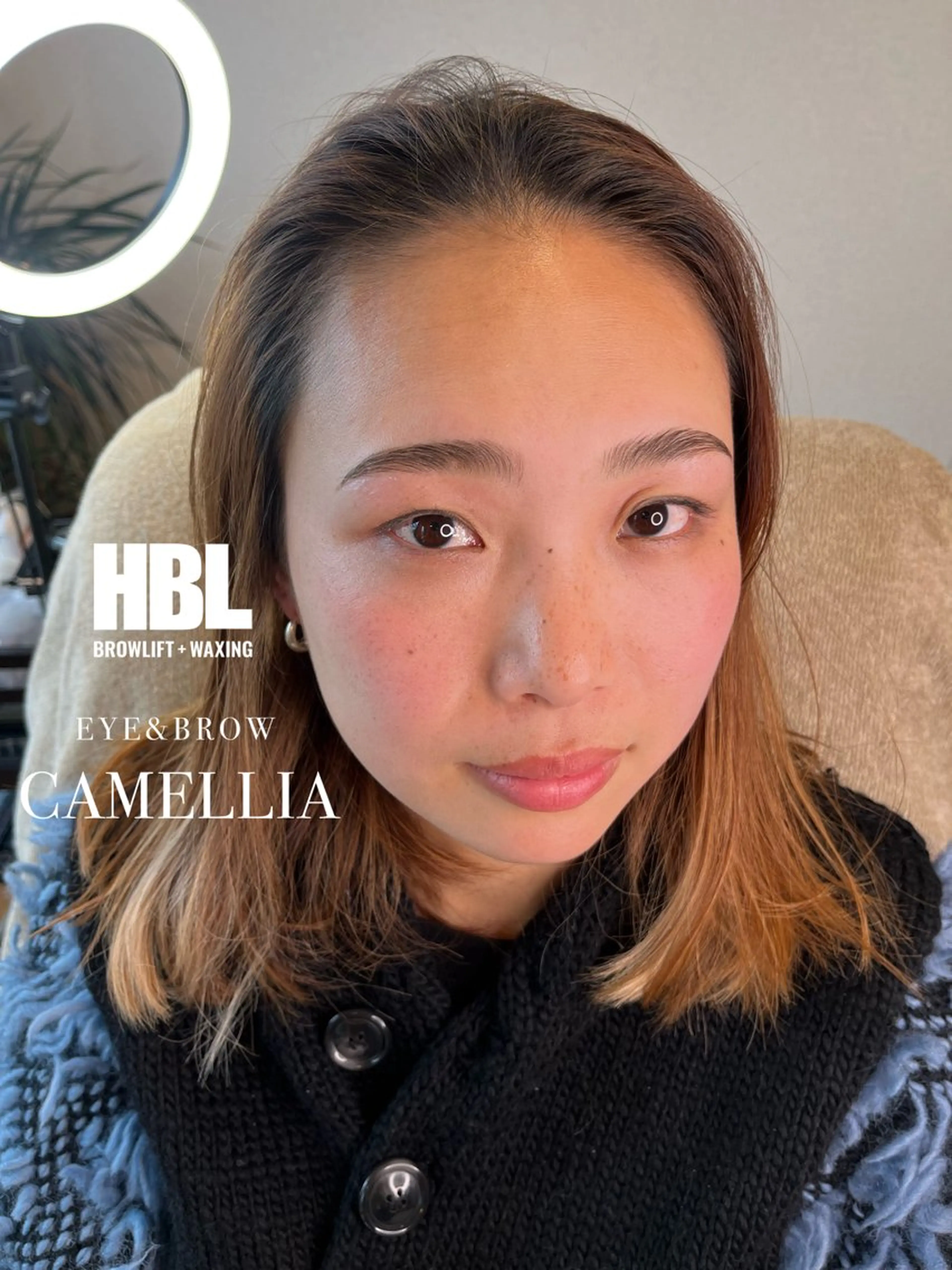 アイブロウ CAMELLIA カメリアのマツエク・マツパデザイン