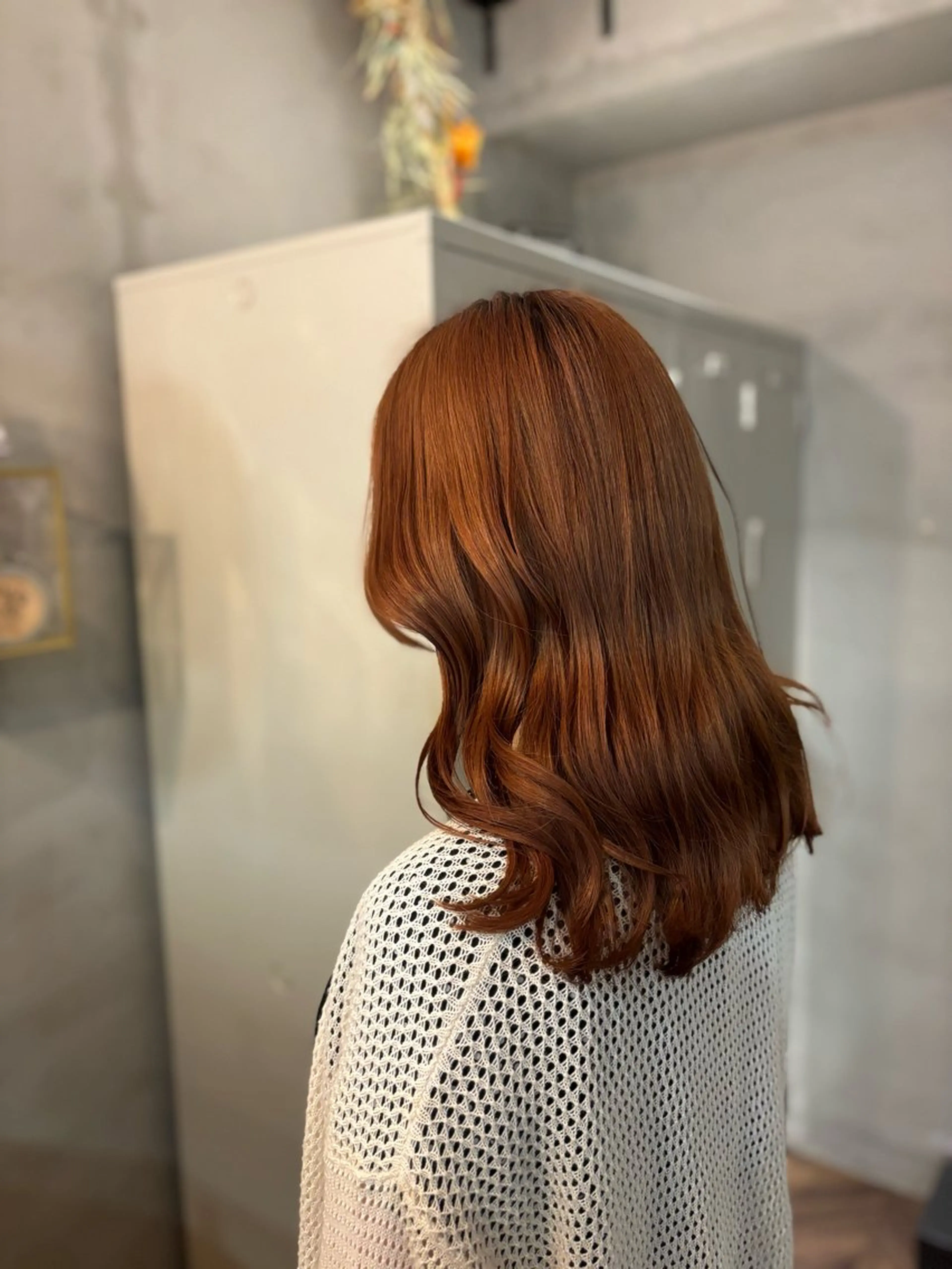 セミロング ヘアカラー angelica 🌸ayaka🌸のヘアスタイル