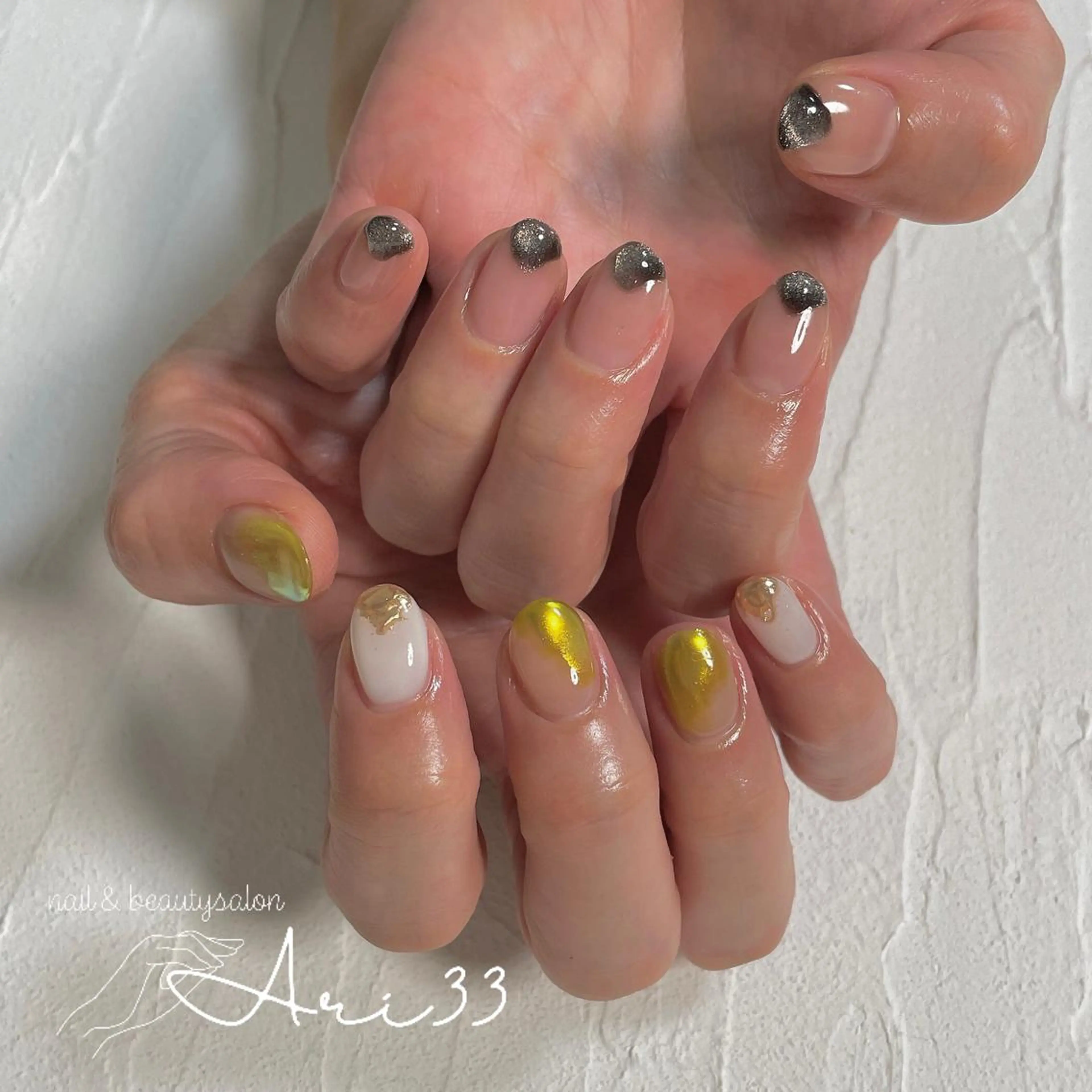 ネイル ハンドネイル プライベートサロン Ari33nailのネイルデザイン