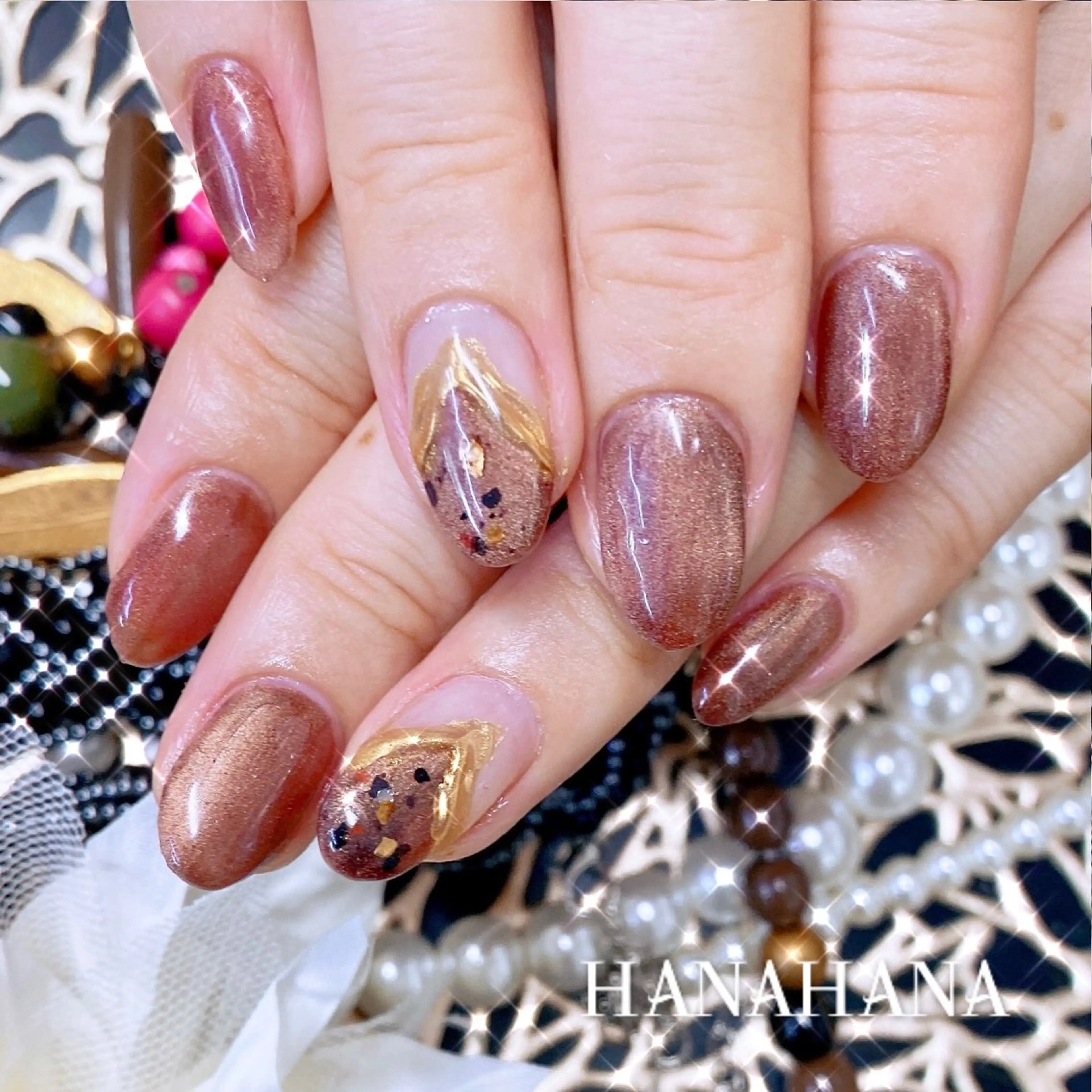 ネイル ジェルネイル HANAHANAのネイルデザイン