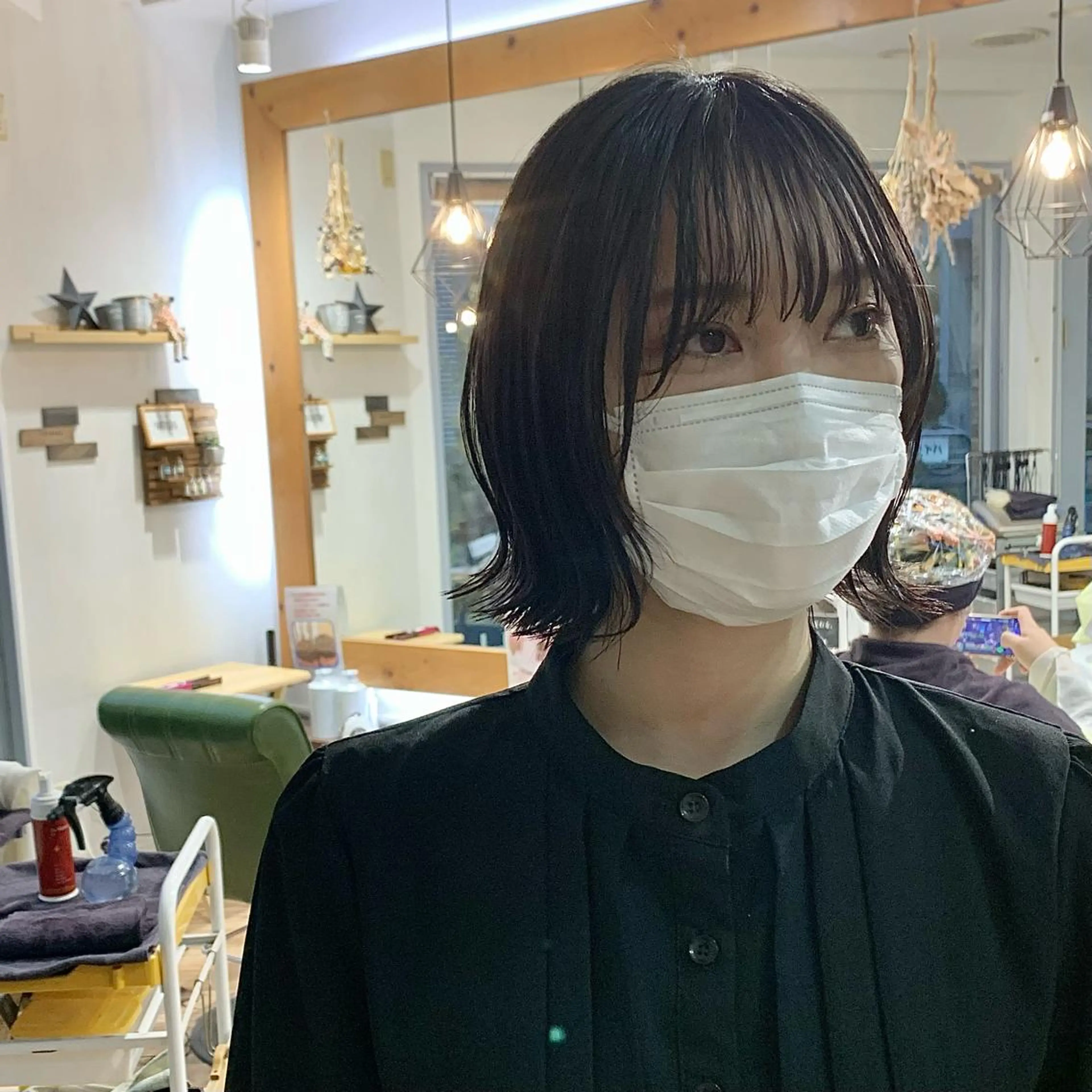 ミディアム カラー パーマ 海外レイヤー 🇺🇸/ヒナコのヘアスタイル