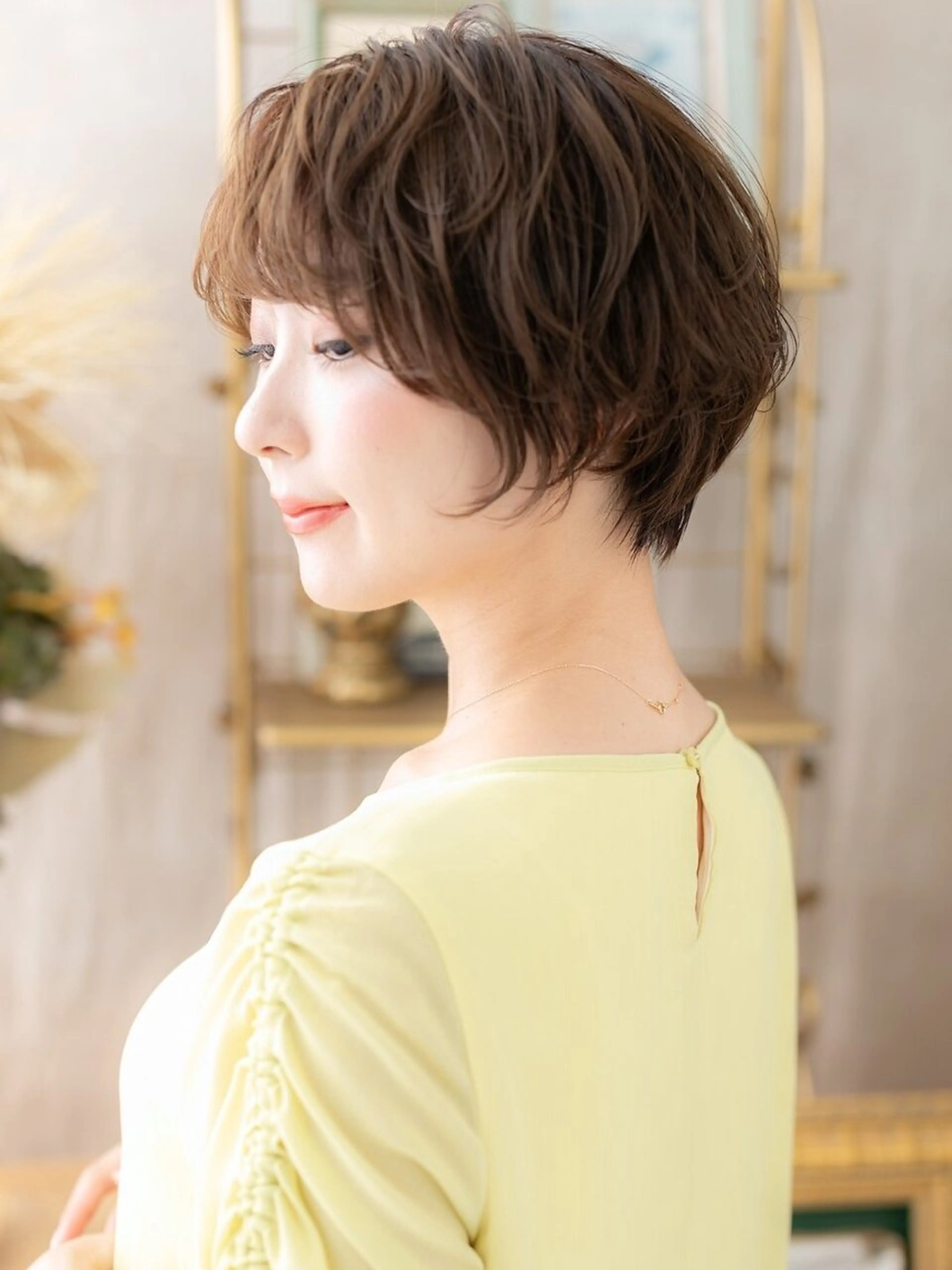 カット＋コスメパーマ【髪に優しい♪ナチュラルでゆるふわスタイル🌱】の写真