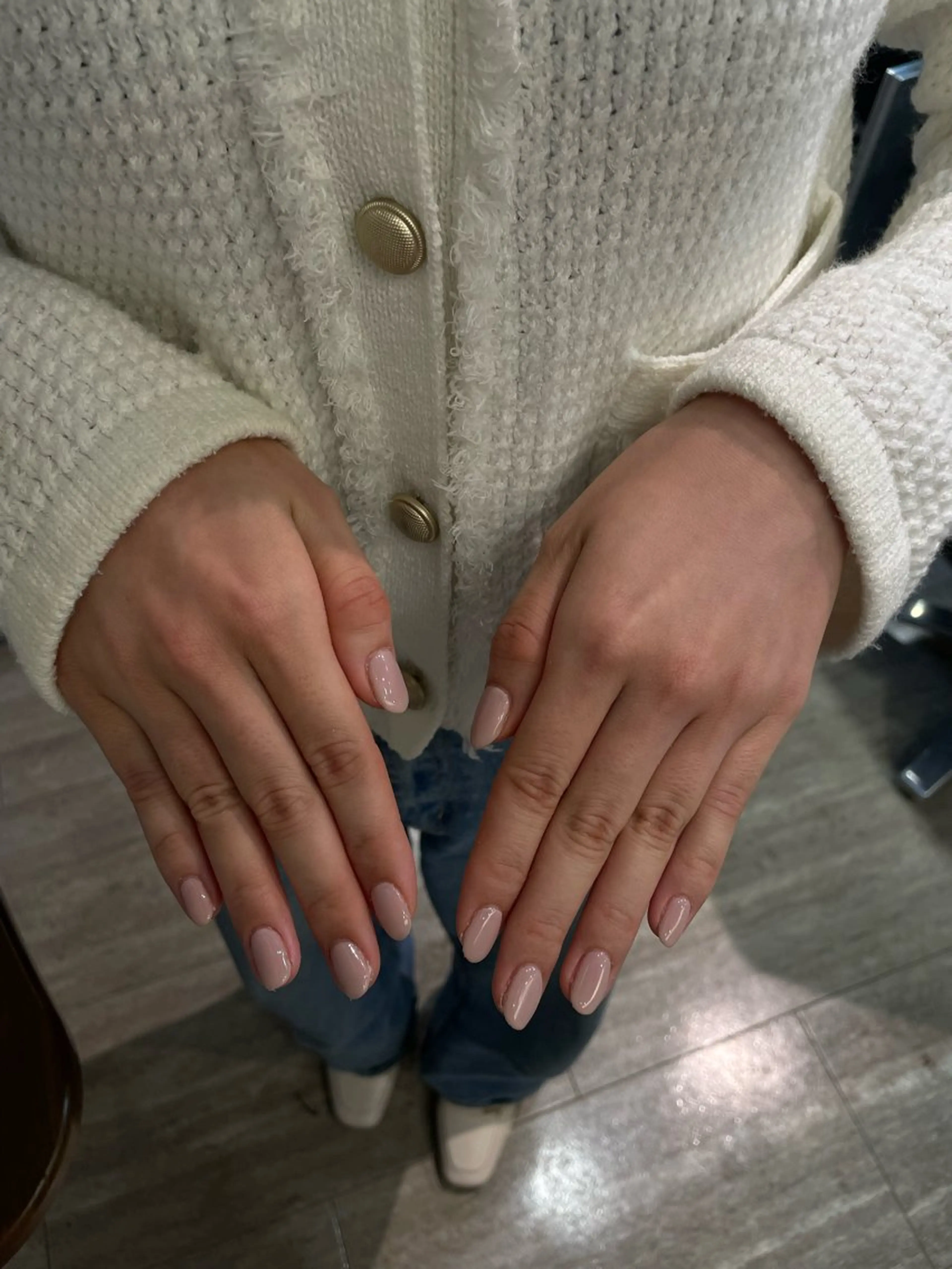 ネイル ワンカラーネイル Ar de vivre富山所属・Hina ⠀のネイルデザイン