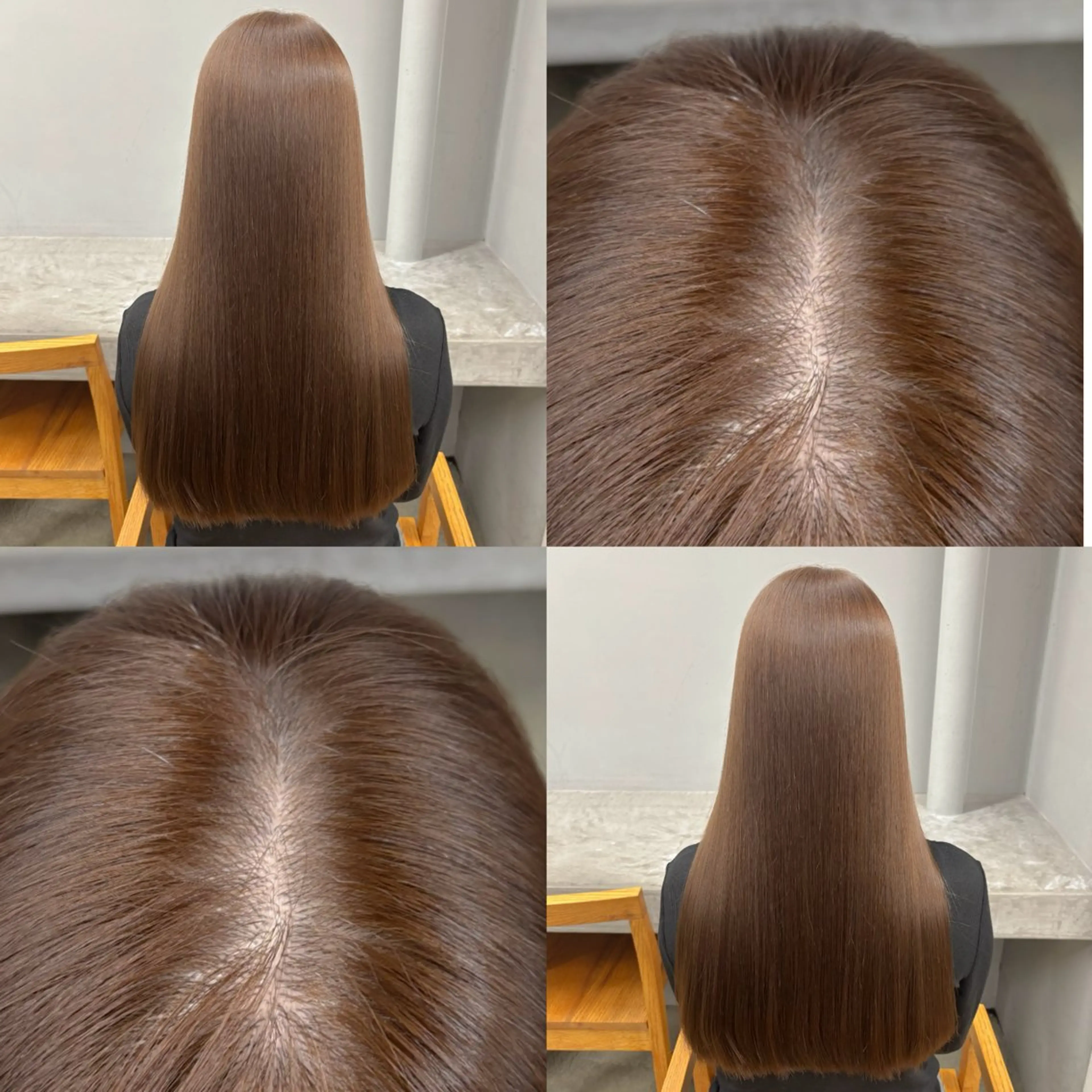 ロング nude所属・𝐀𝐦𝐞𝐫𝐢 /透明感カラーのヘアスタイル