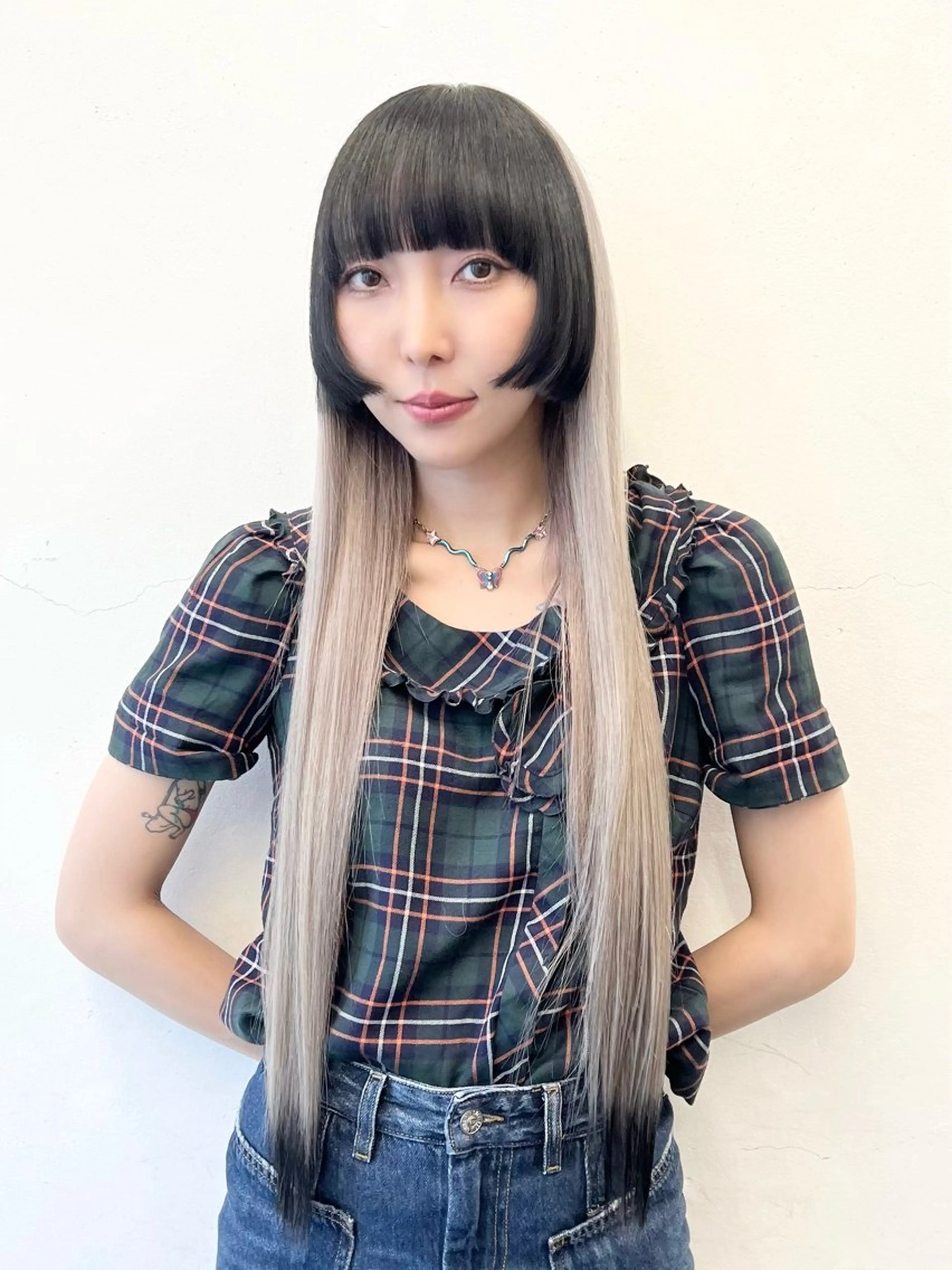 ロング カラー カット ヘアカラー トリートメント HARU//原宿🤍 リピート率NO.1のヘアスタイル