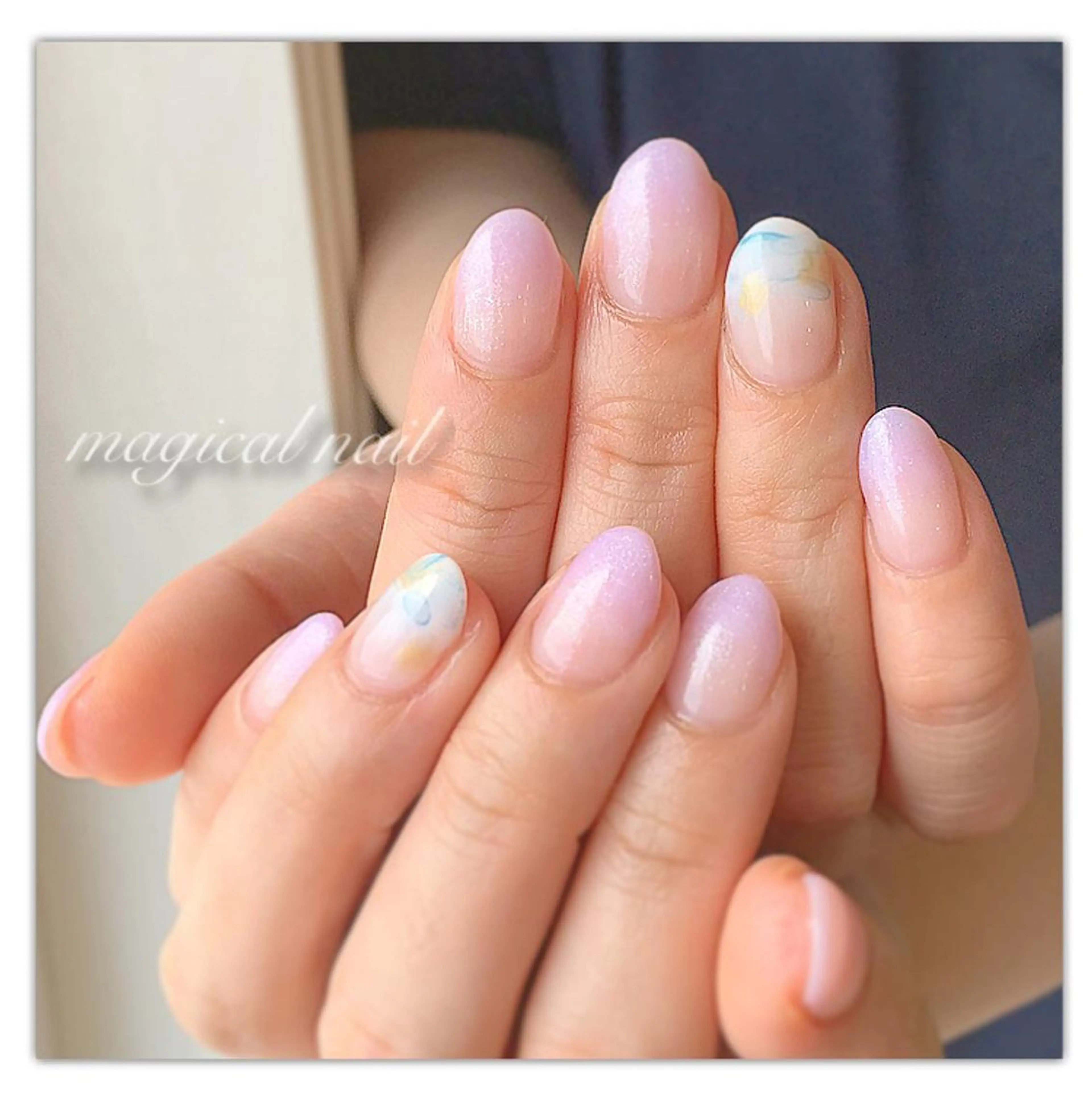 ネイル アートネイル グラデーション magical nailのネイルデザイン