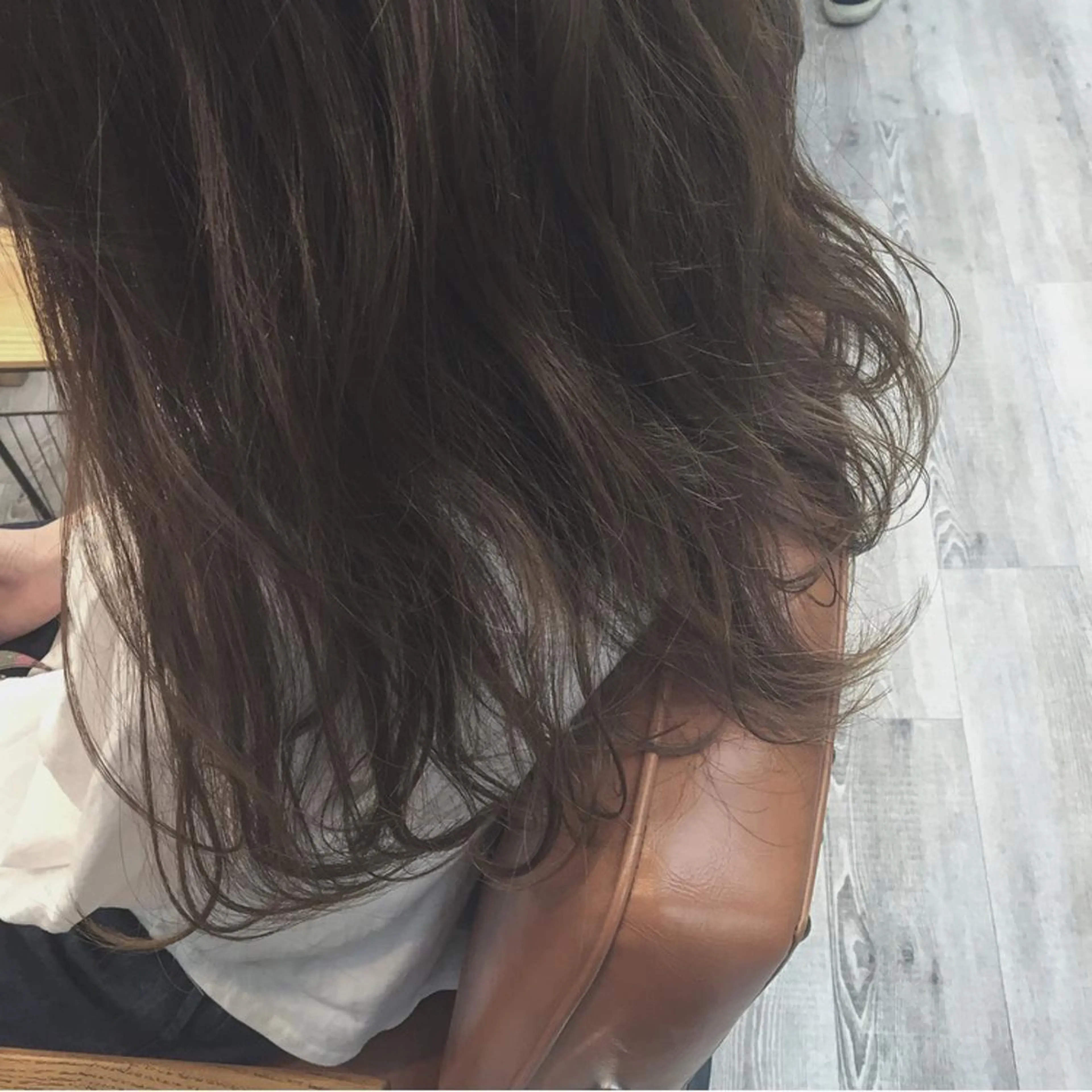 ロング カラー 前髪顔周り✂️店長 ❤️アマミヤ❤️のヘアスタイル