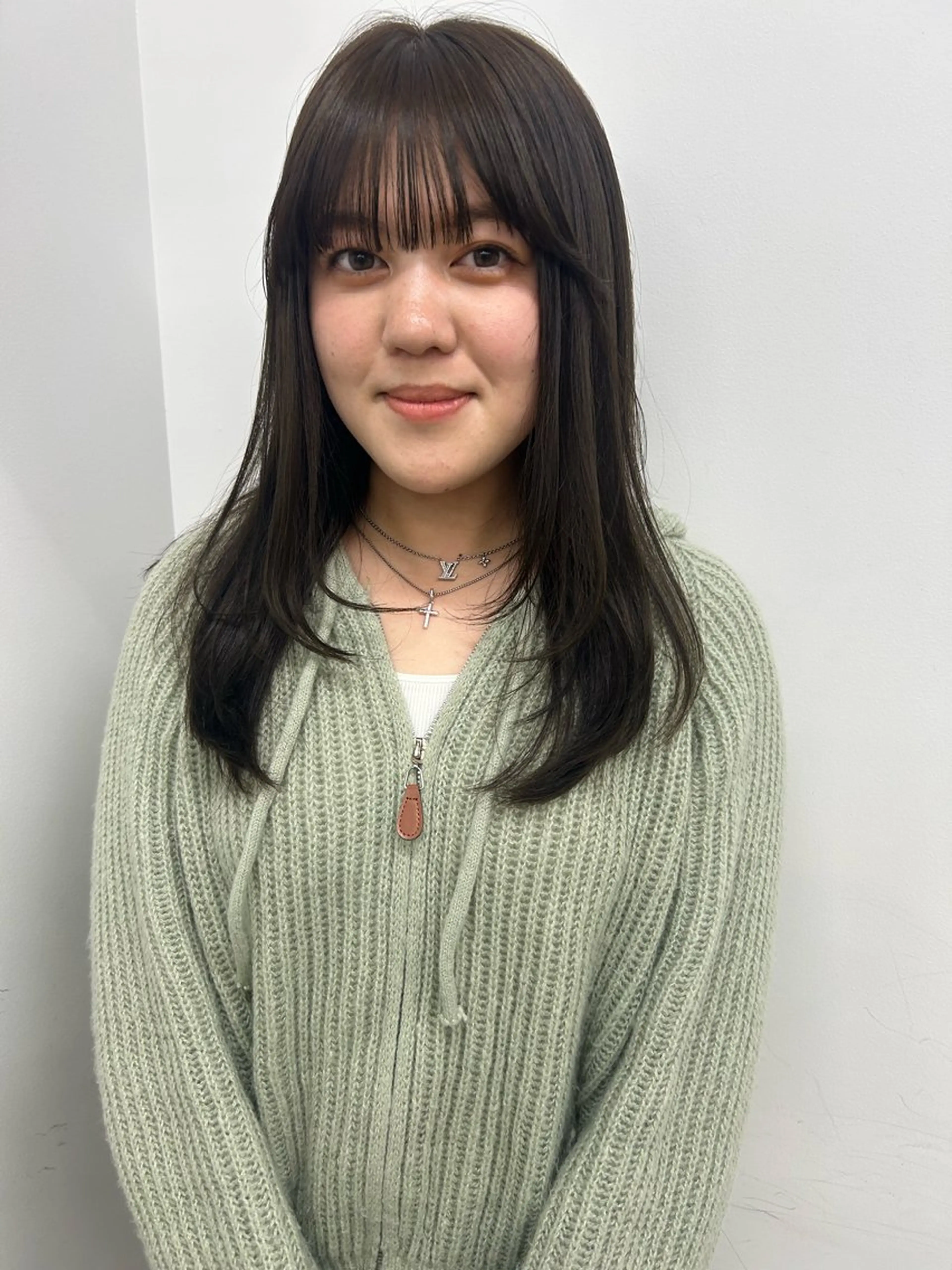 ミディアム レイヤーカット December渋谷所属・無料カットモデル募集 / 涼 乃のヘアスタイル