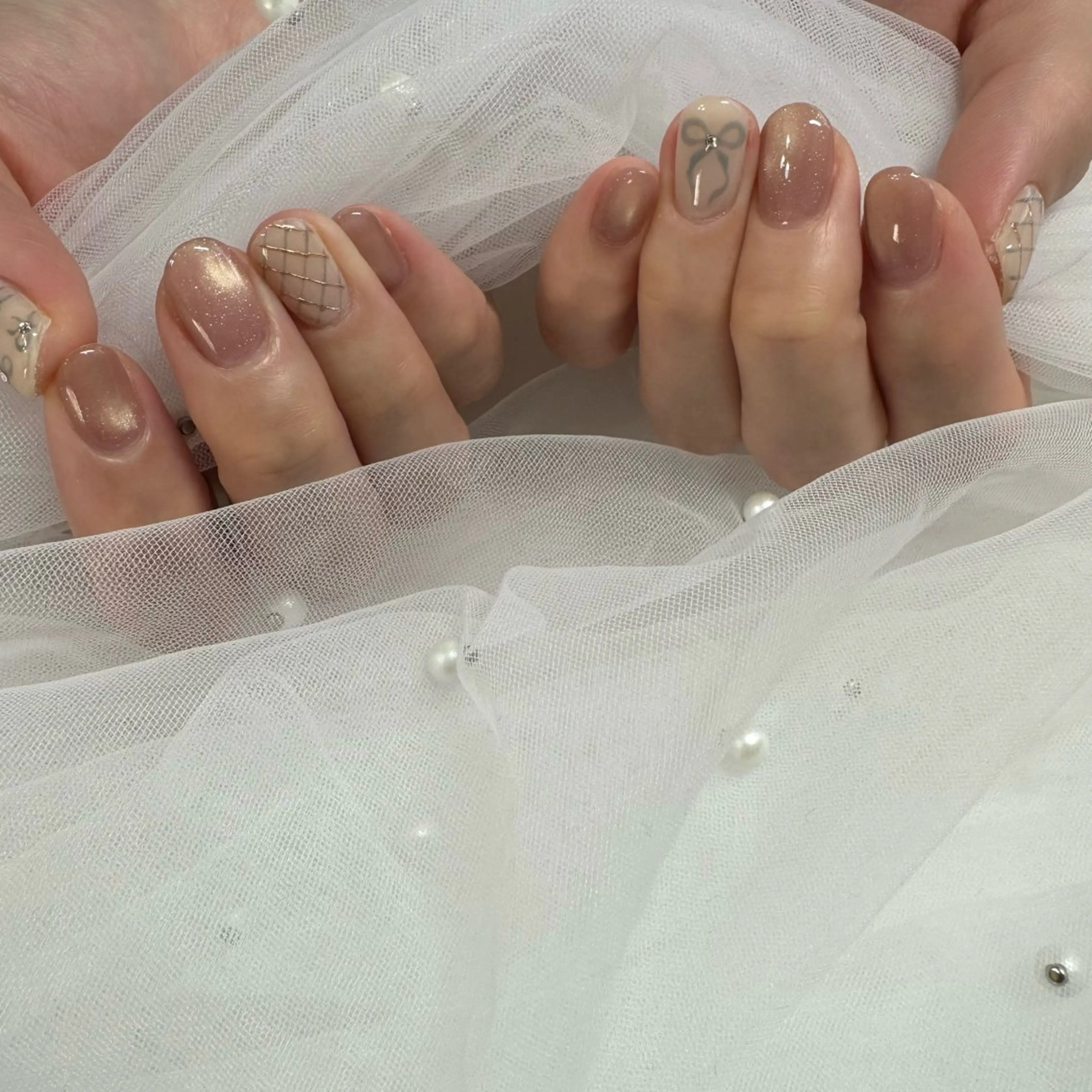 ネイル ジェルネイル 東 千夏のネイルデザイン