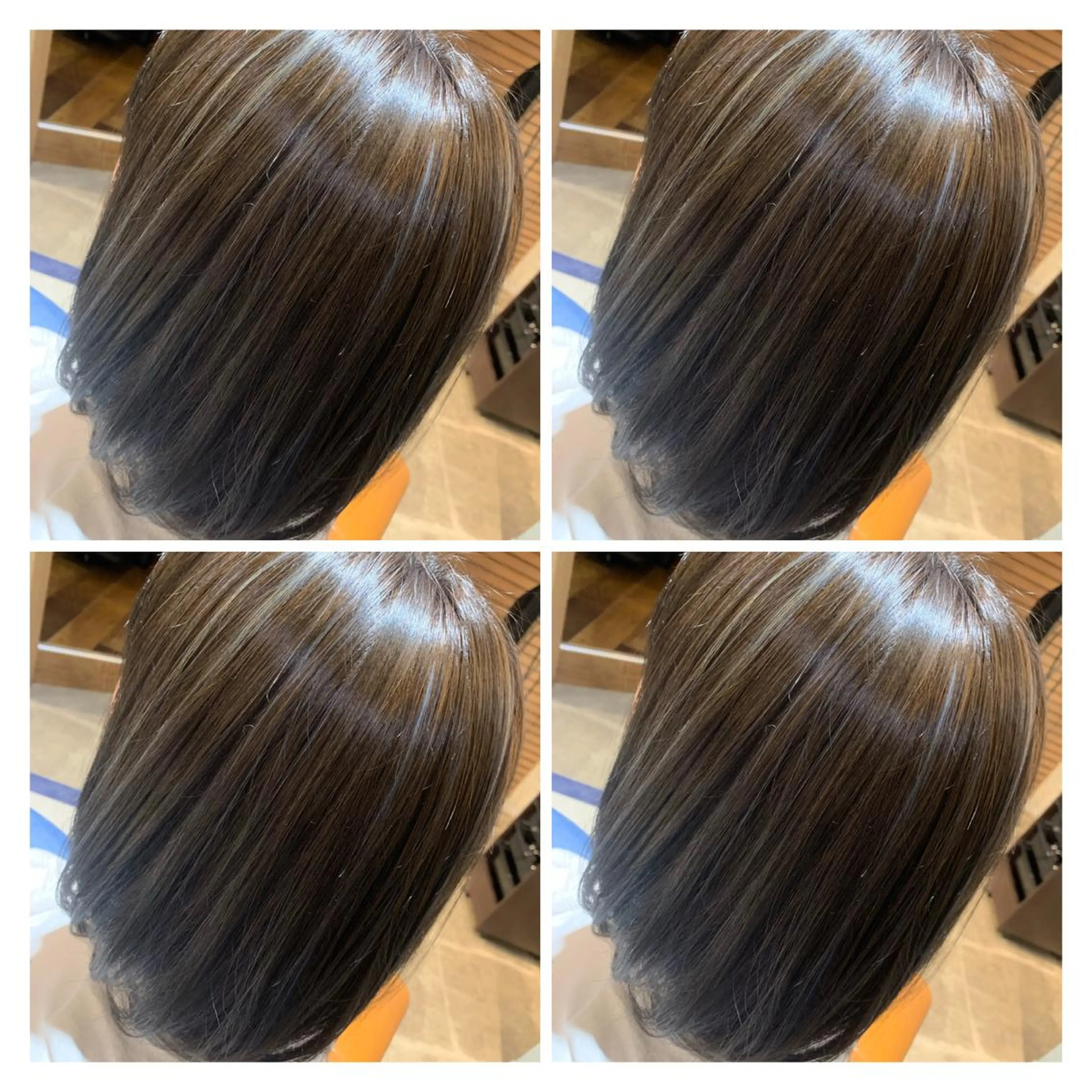 カラー ハイライトカラー 髪質改善艶髪 ℍ𝔸ℝ𝕌𝕂𝔸のヘアスタイル