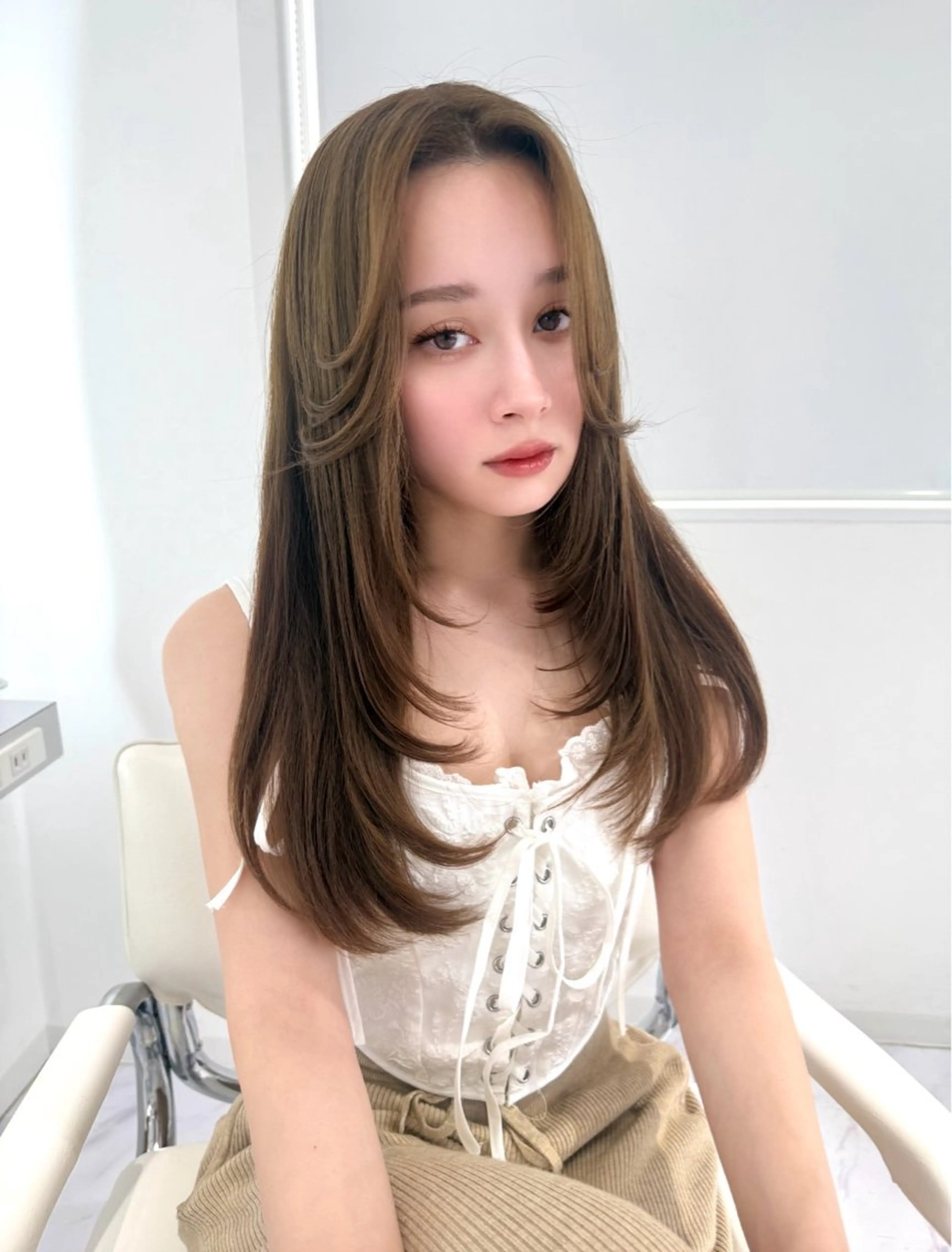 ロング レイヤーカット🫧 🎀Tomoka🎀のヘアスタイル