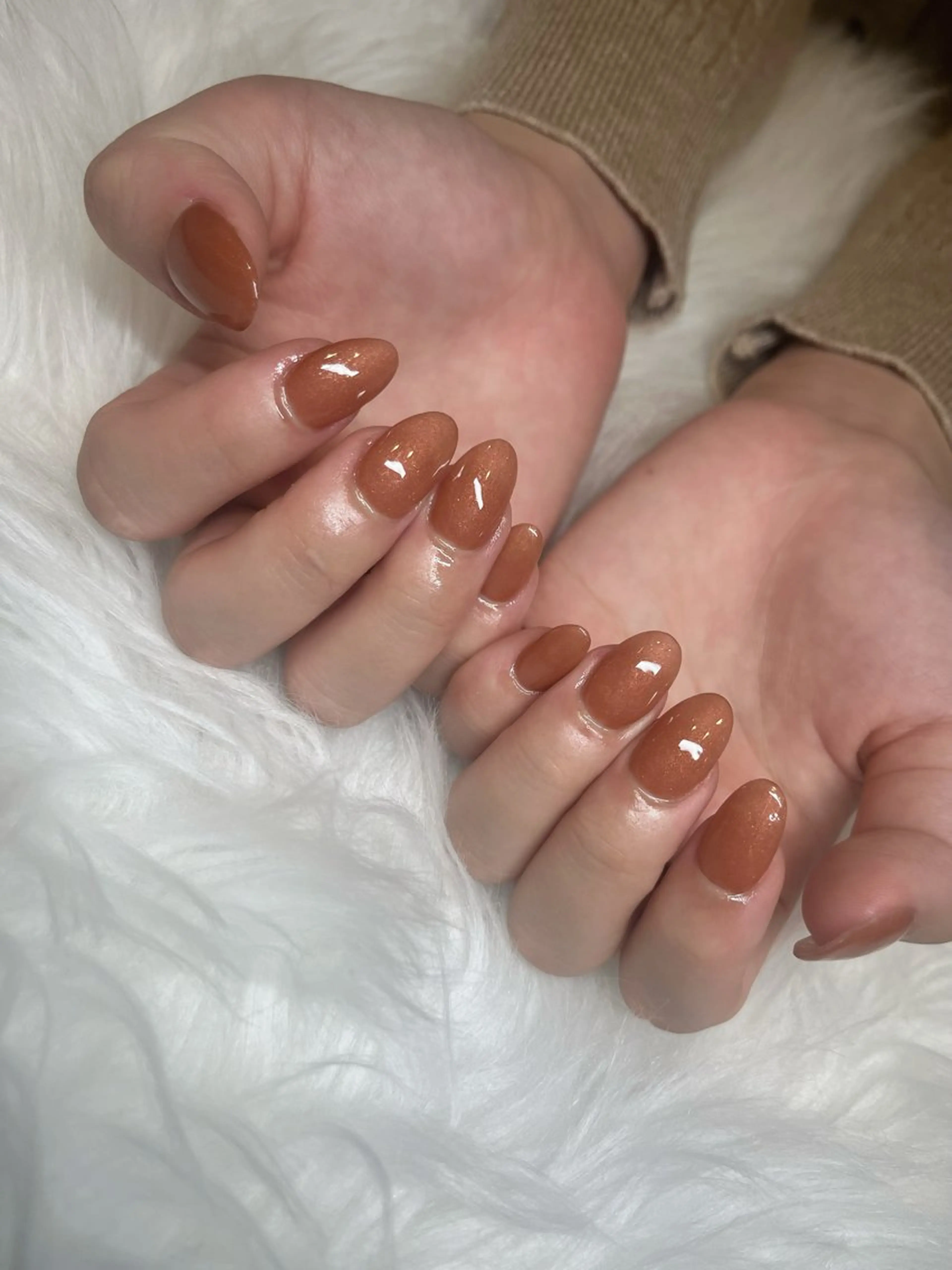 ネイル ワンカラーネイル ネイルチップ ハンドネイル Ravi【胡町】 伊藤のネイルデザイン