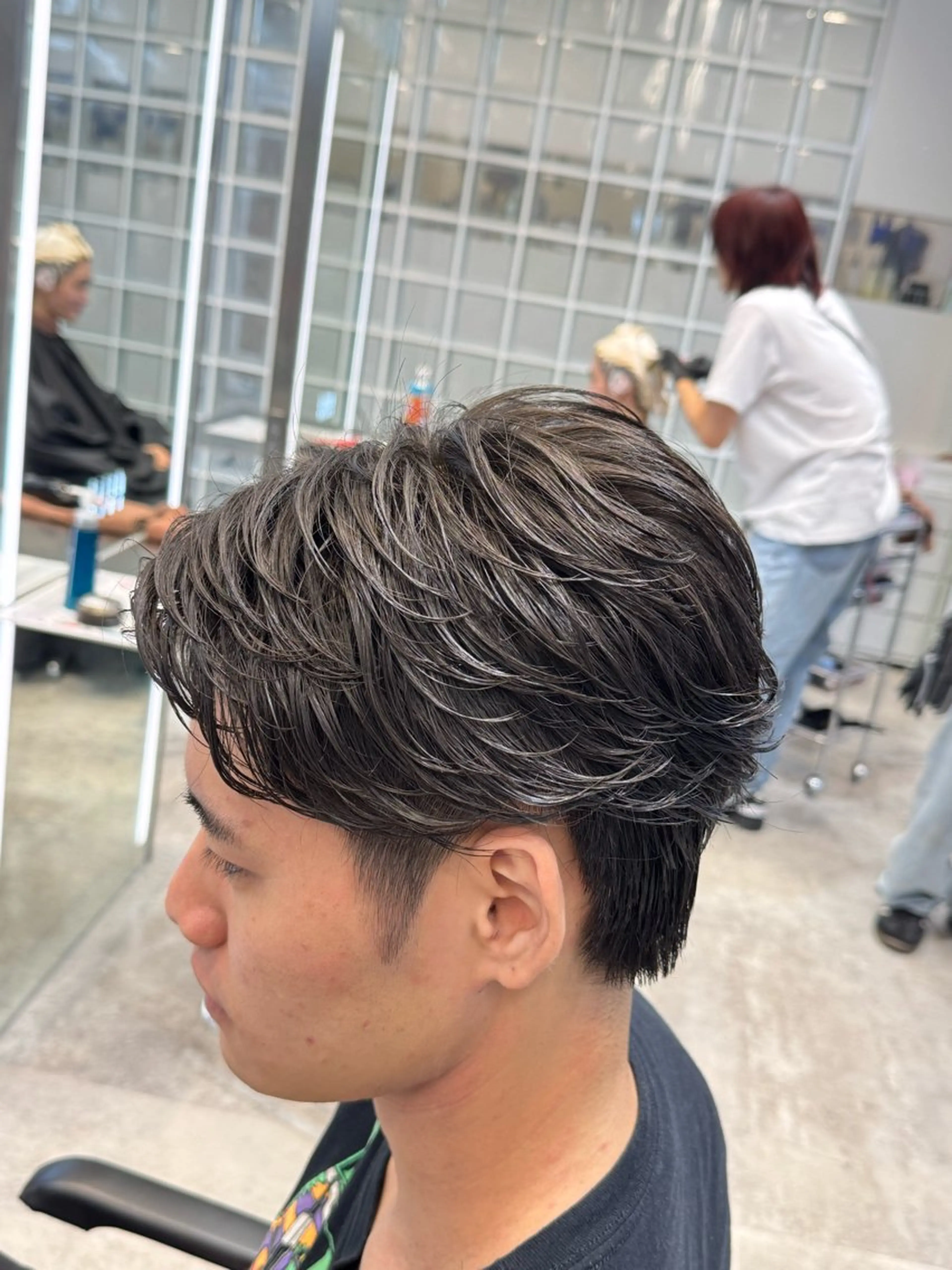 ショート パーマ カット パーマ fifth 児玉達哉 当日予約🙆のヘアスタイル