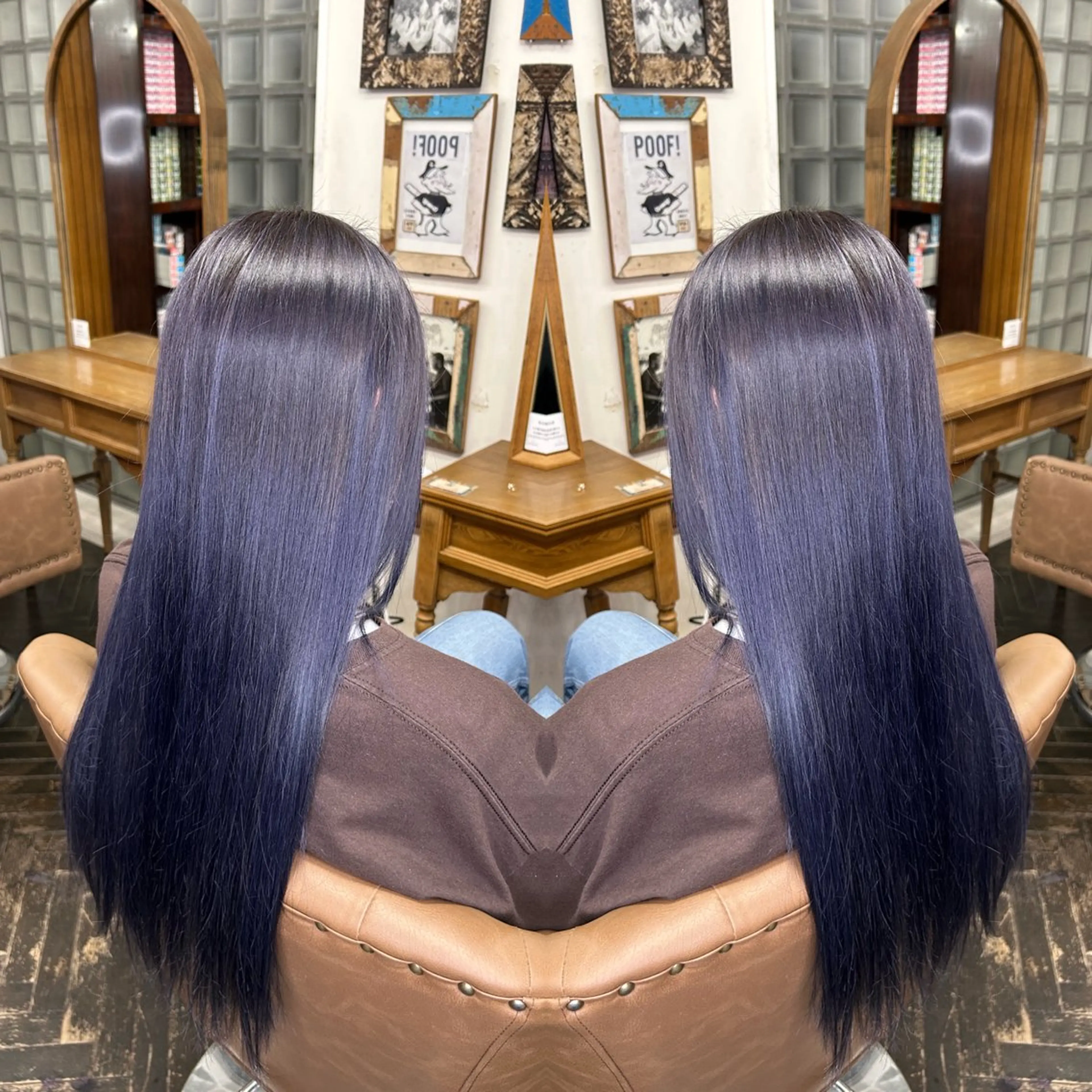 ロング カラー レイヤー/ボブ/ ミニボブ/AOIのヘアスタイル