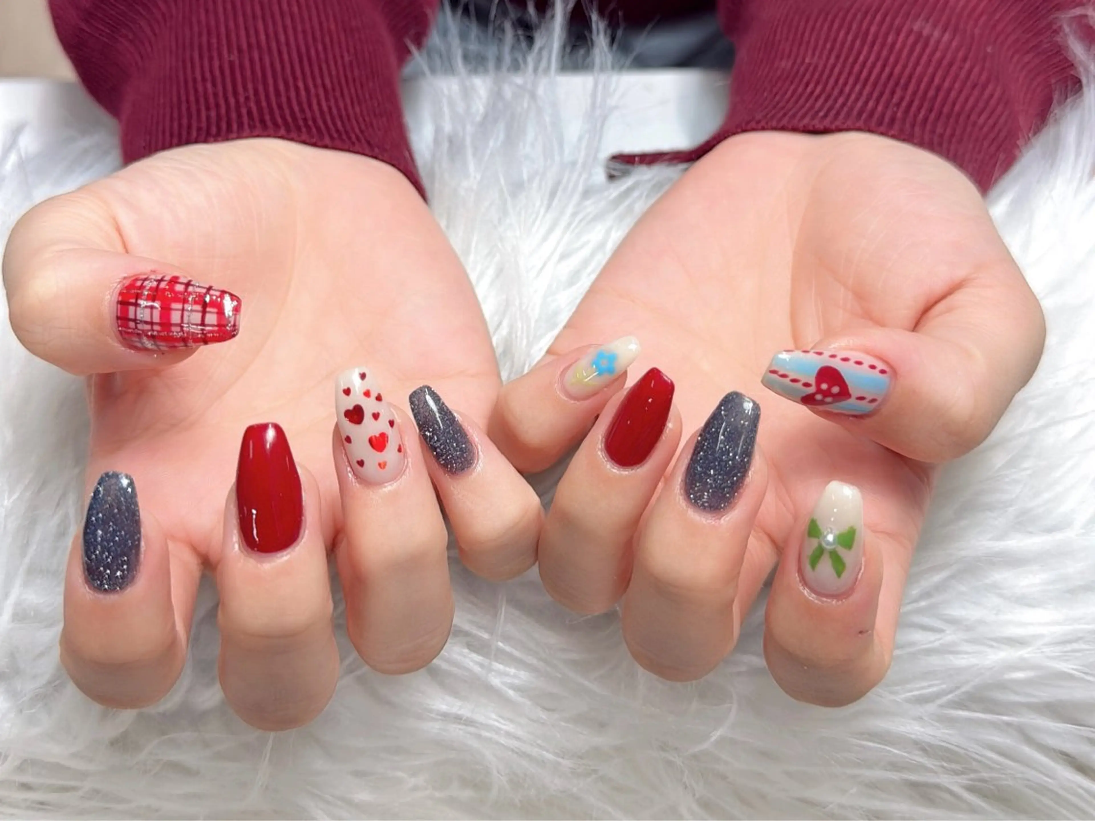 ネイル merci モウカのネイルデザイン