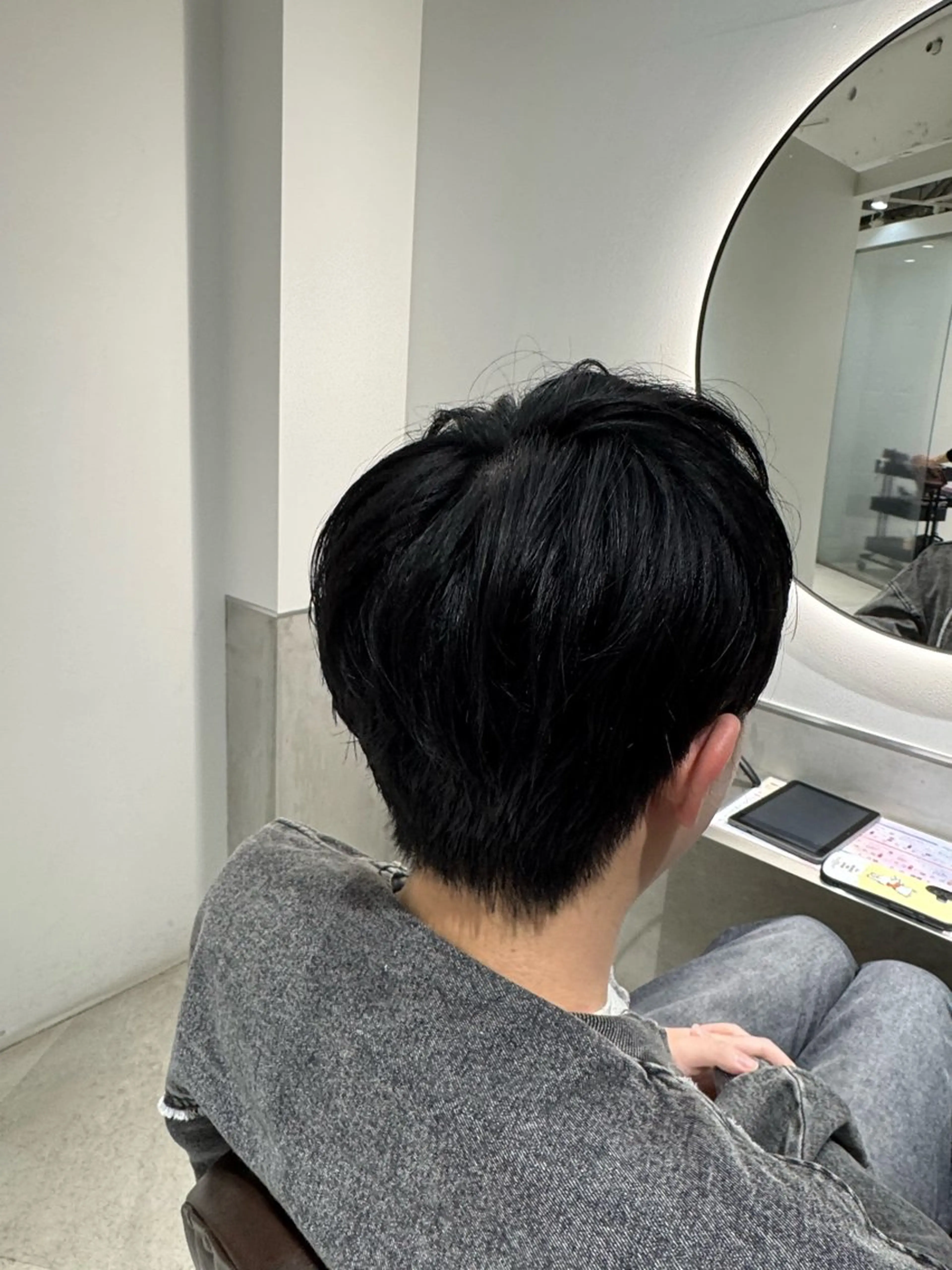 ミディアム カット 縮毛矯正 トリートメント 飯田橋/髪質改善/ 縮毛矯正✨しゅんすけのヘアスタイル
