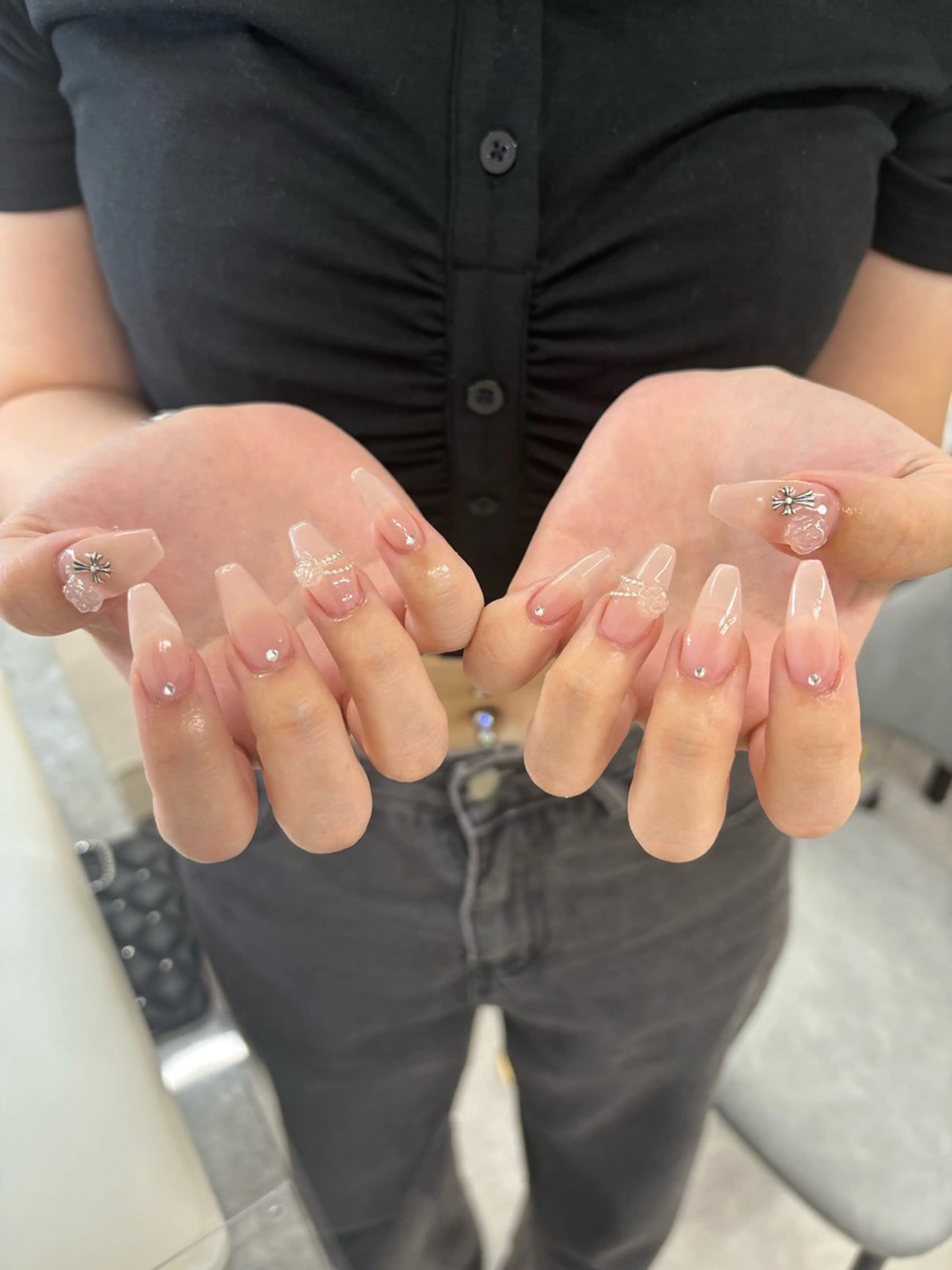 ネイル ハンドネイル yuria 🎀海外ネイル🌺のネイルデザイン