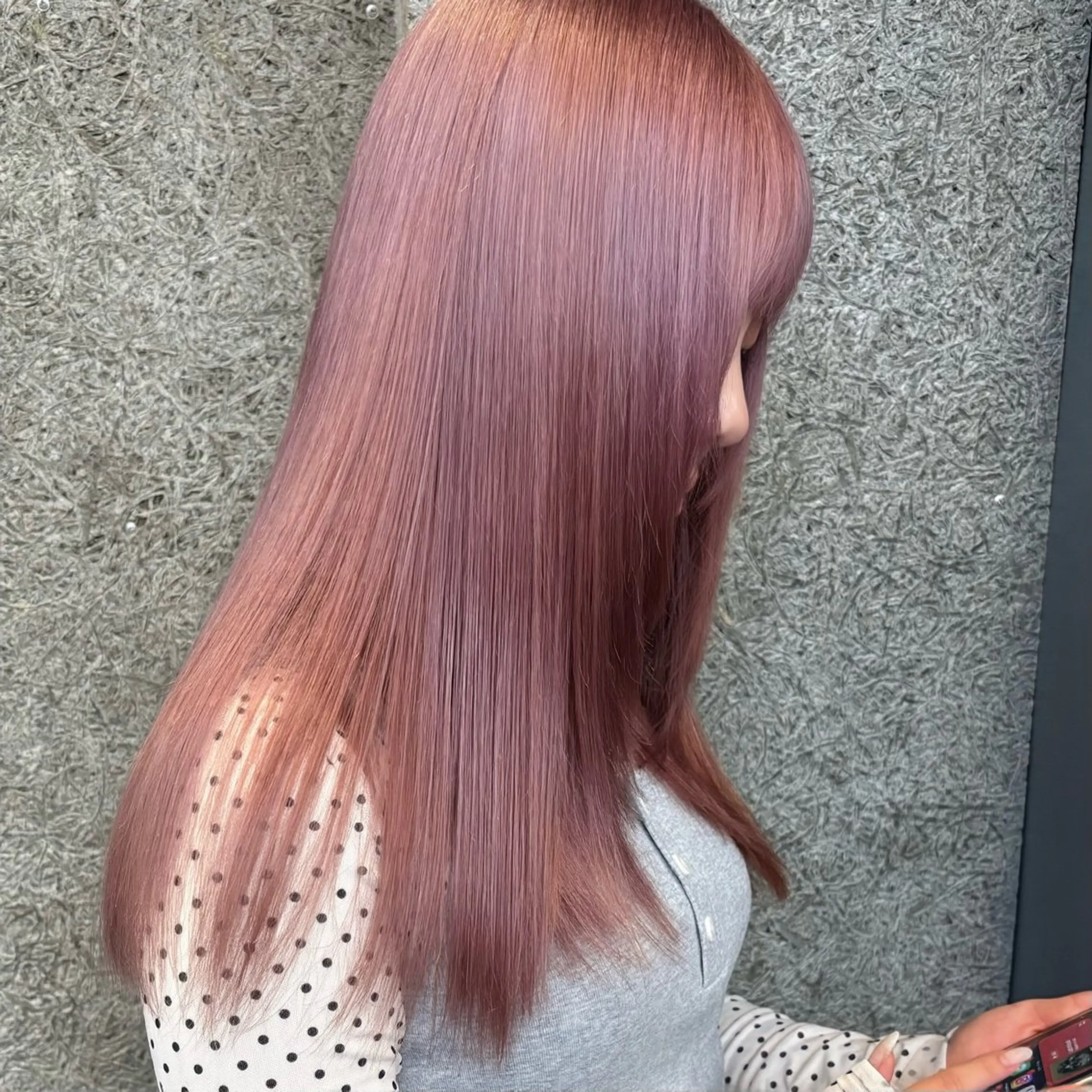 ロング カラー ヘアアレンジ ヘアカラー トリートメント 似合わせハイトーン 🩰/渡邉日向🕊のヘアスタイル