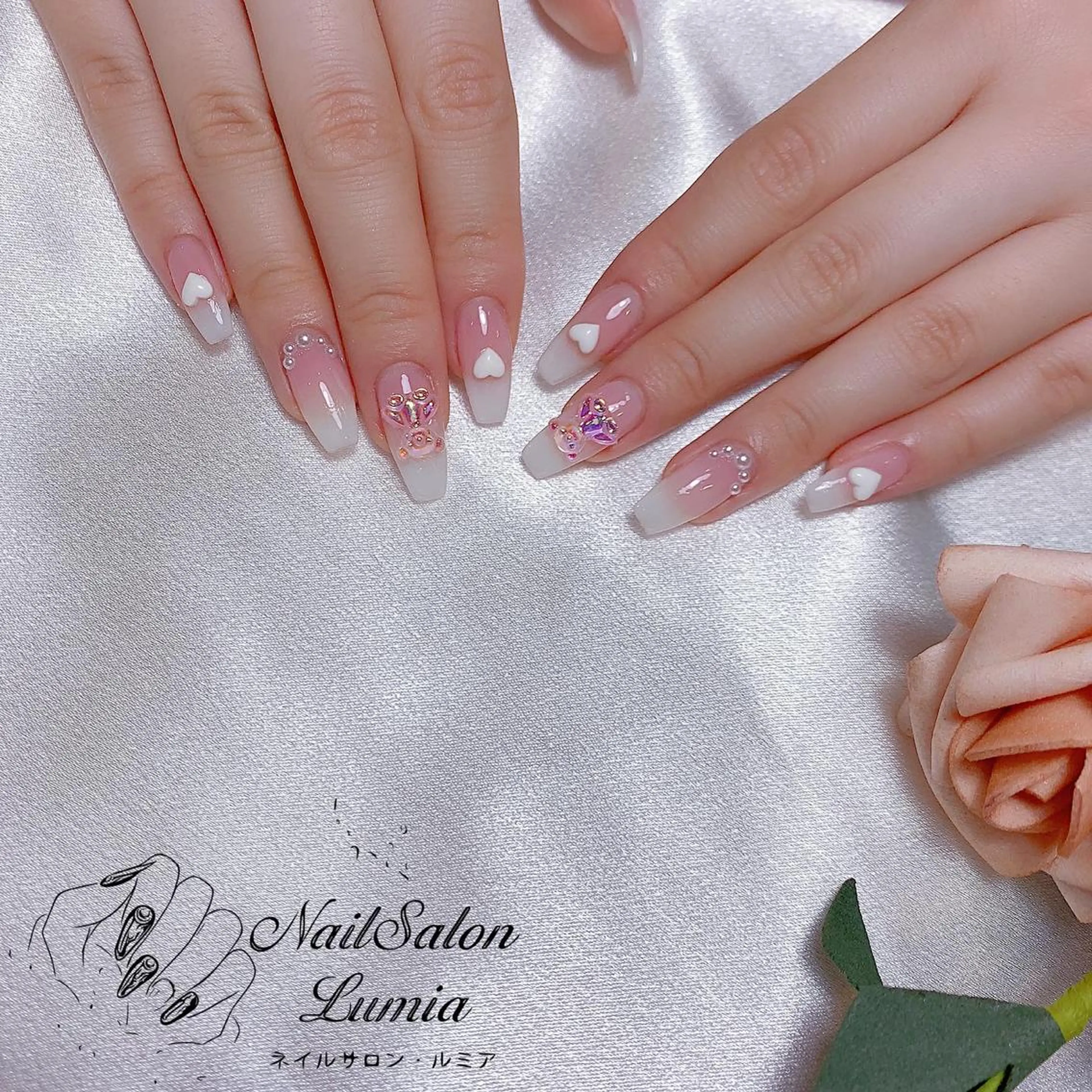 ネイル ハンドネイル ネイルサロン ルミア Lumia 店長のネイルデザイン