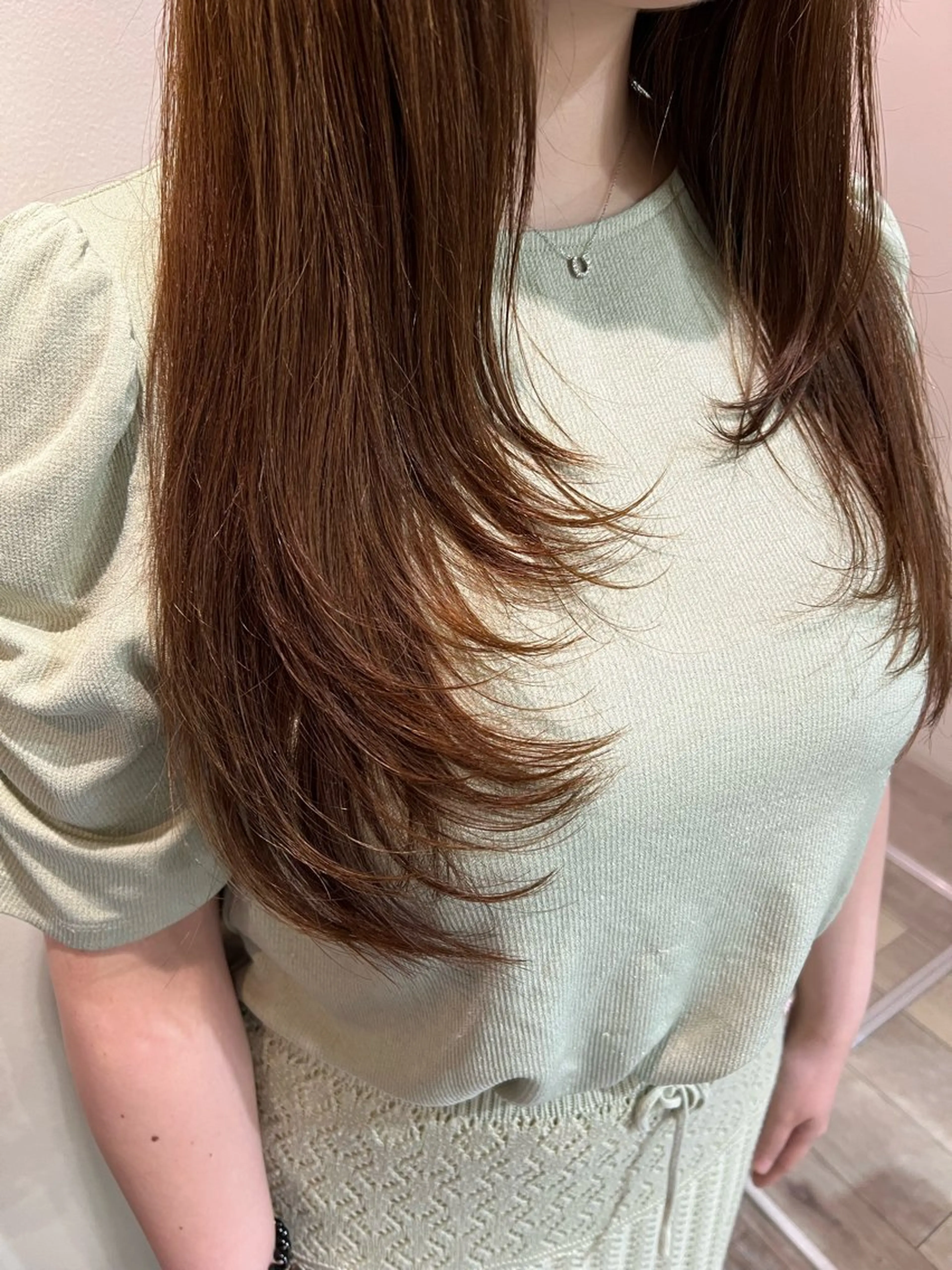 ロング レイヤーカット yuuna. 🪽のヘアスタイル