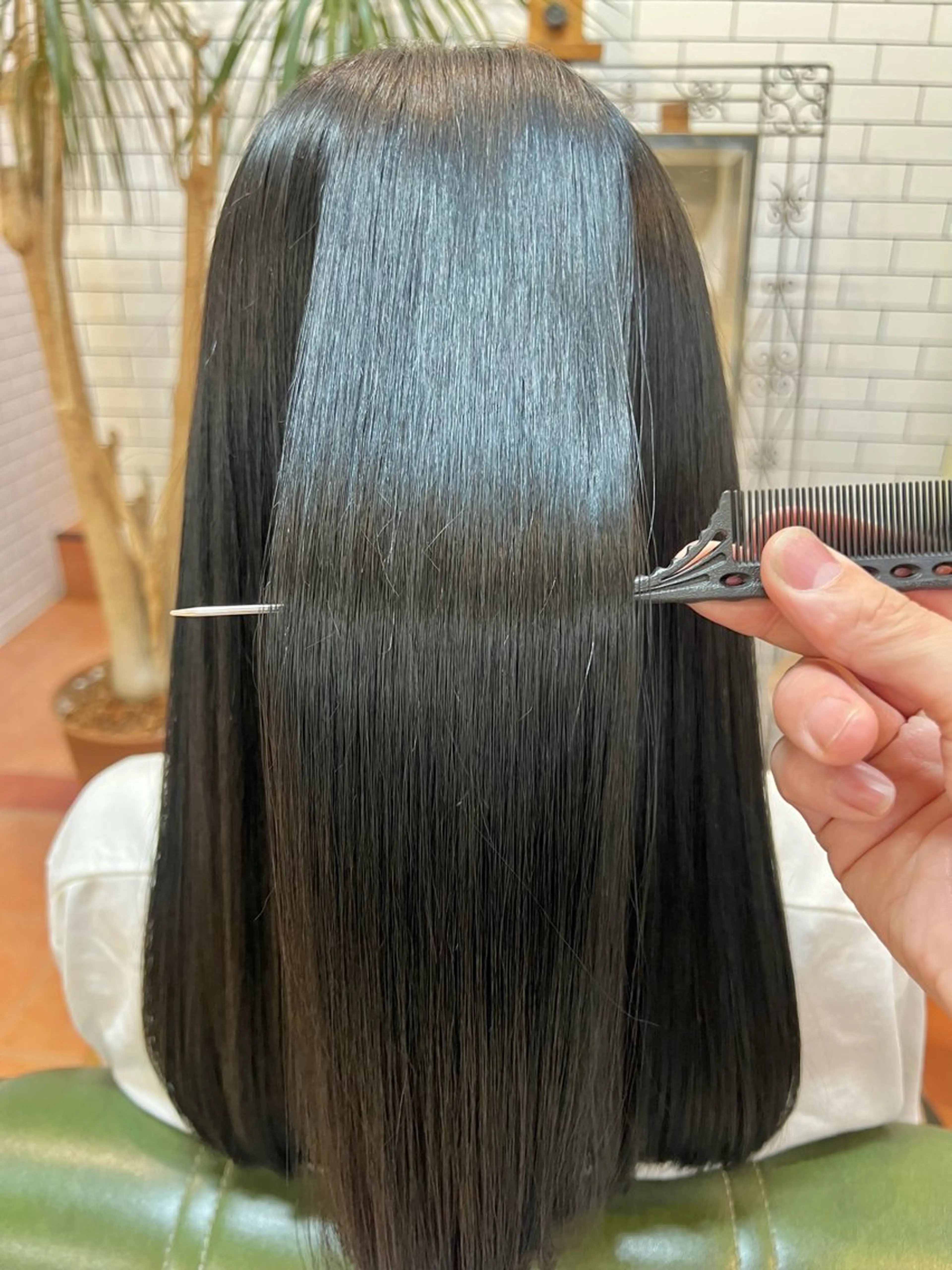 ロング カラー 石井 佑樹のヘアスタイル