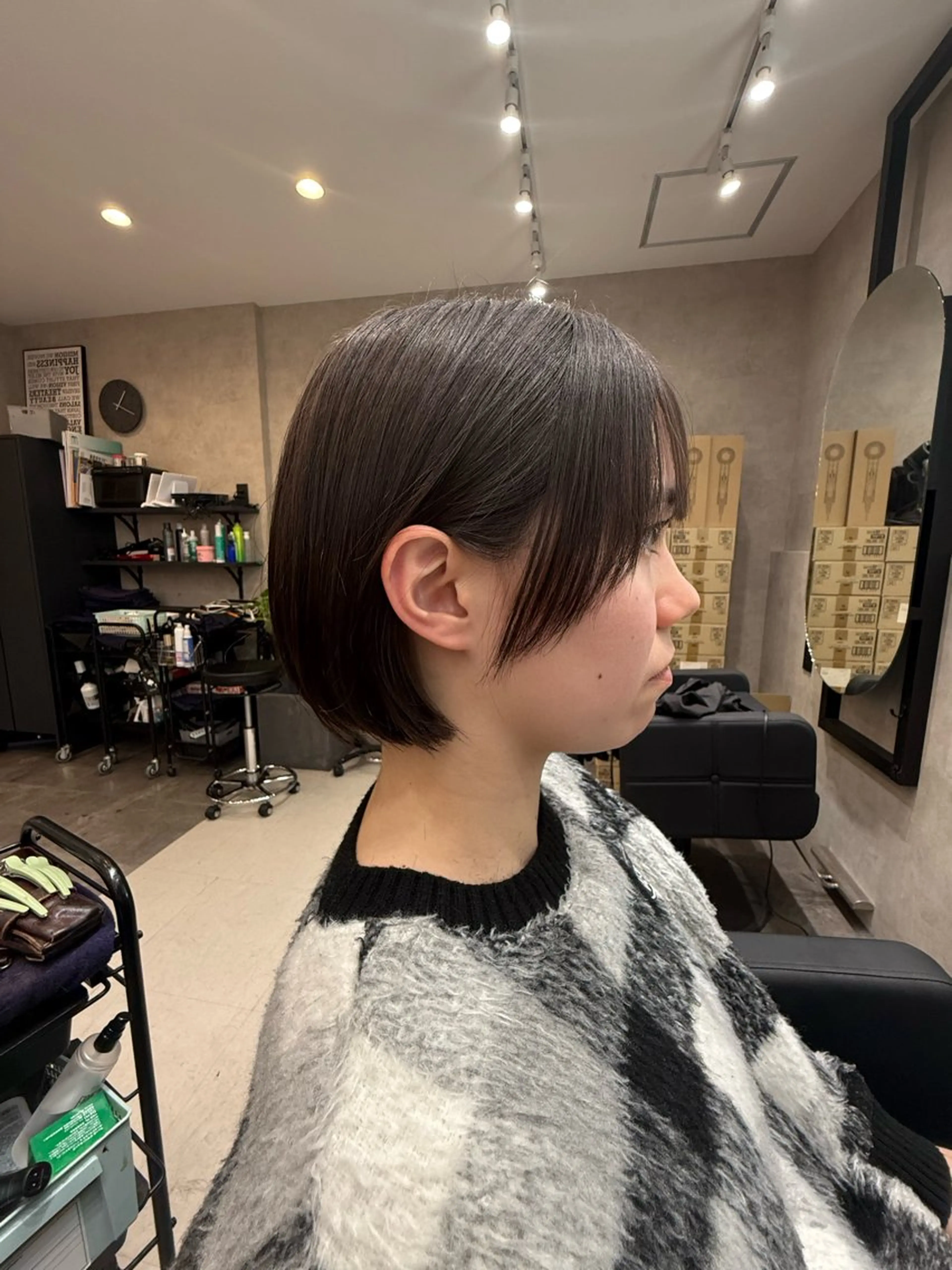 ショート 森本峻介 ボブ/透明感カラーのヘアスタイル