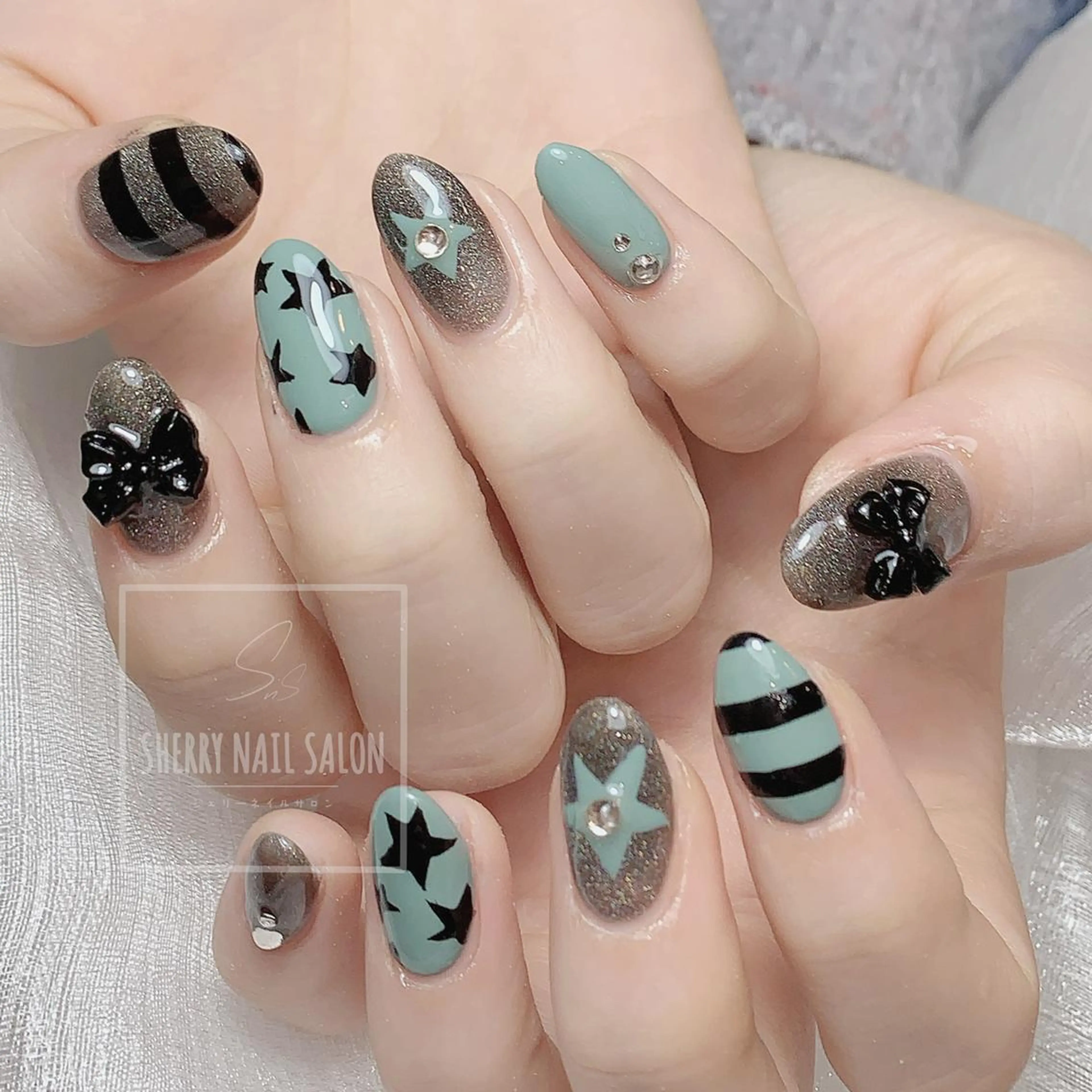 ネイル アートネイル チークネイル フレンチネイル ジェルネイル グラデーション moe自宅ネイルサロン所属・萌 自宅ネイルサロンのネイルデザイン