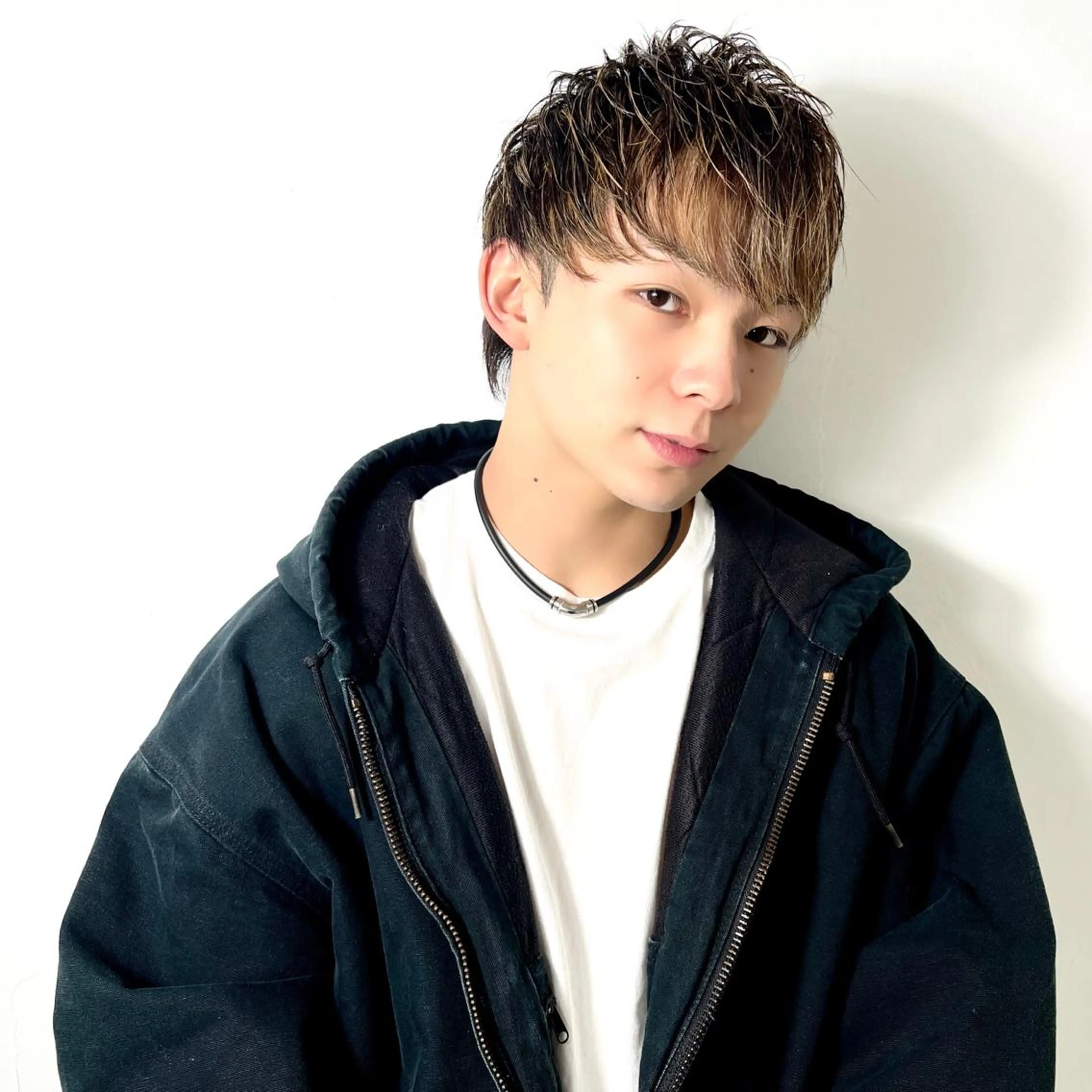 ショート カラー メンズ カット ヘアカラー パーマ 柏メンズカットパーマ NO.1タイチのヘアスタイル