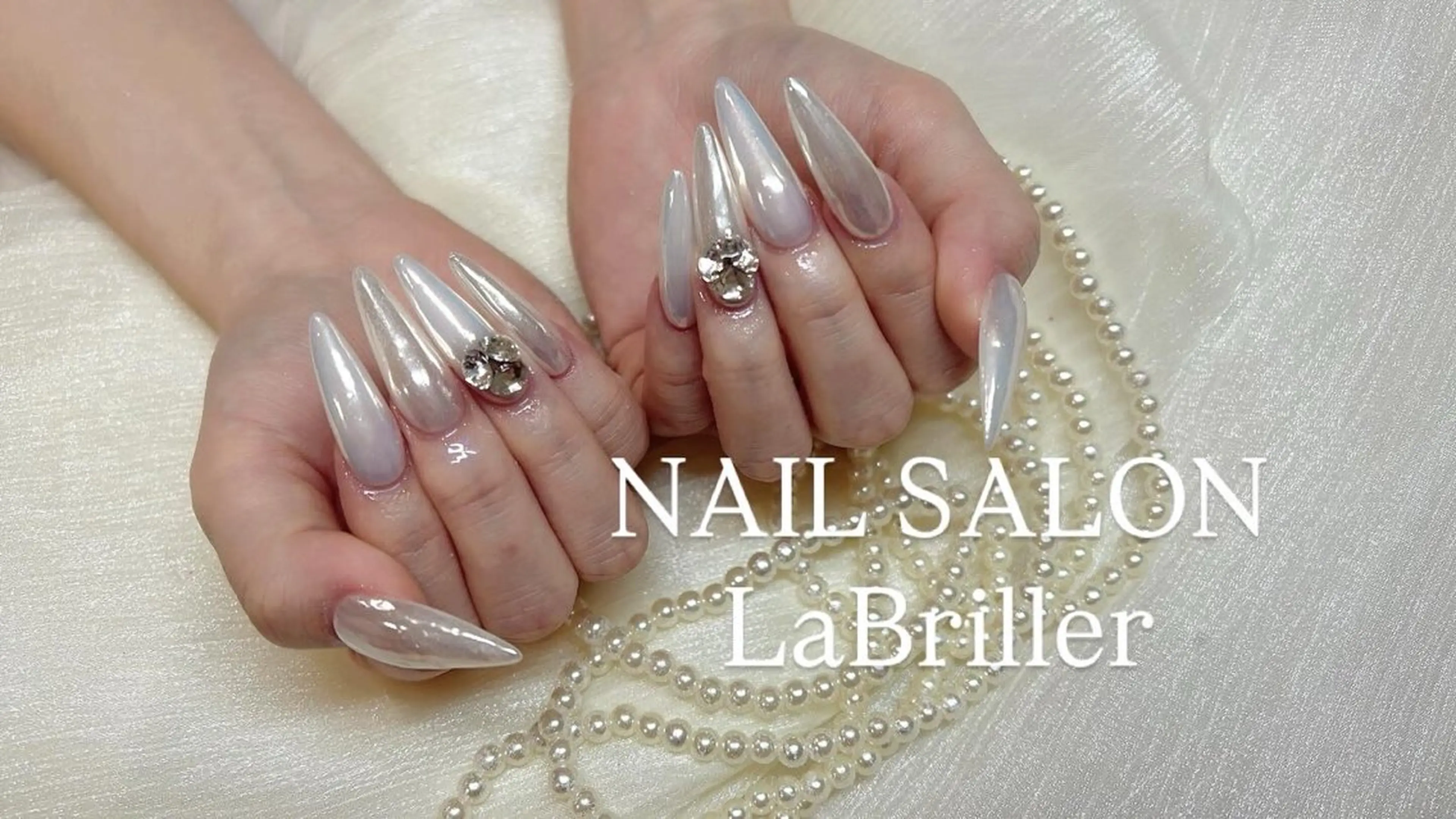 ネイル オーロラネイル ハンドネイル 《LB》ラブリエ Nail&eyeのマツエク・マツパデザイン